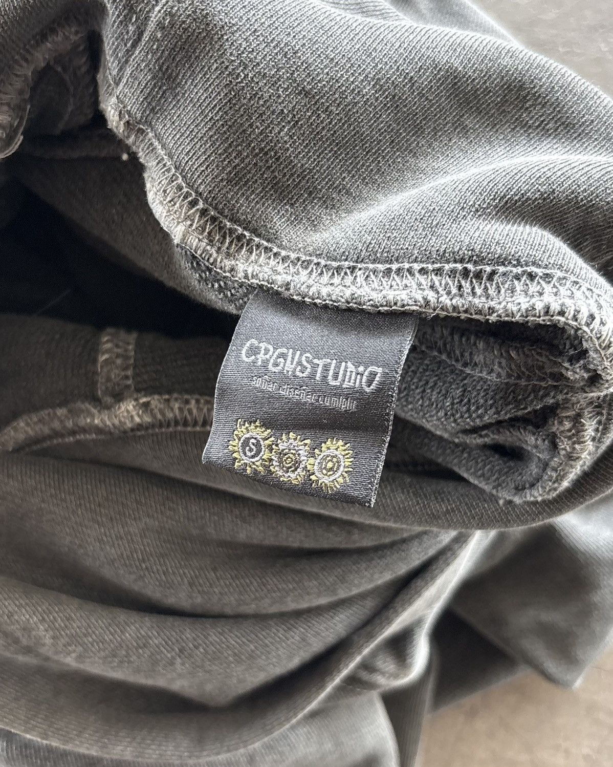 Vintage Cpgn Studio Stone Washed Grey Boxy Hoodie Size US M / EU 48-50 / 2 - 5 Thumbnail