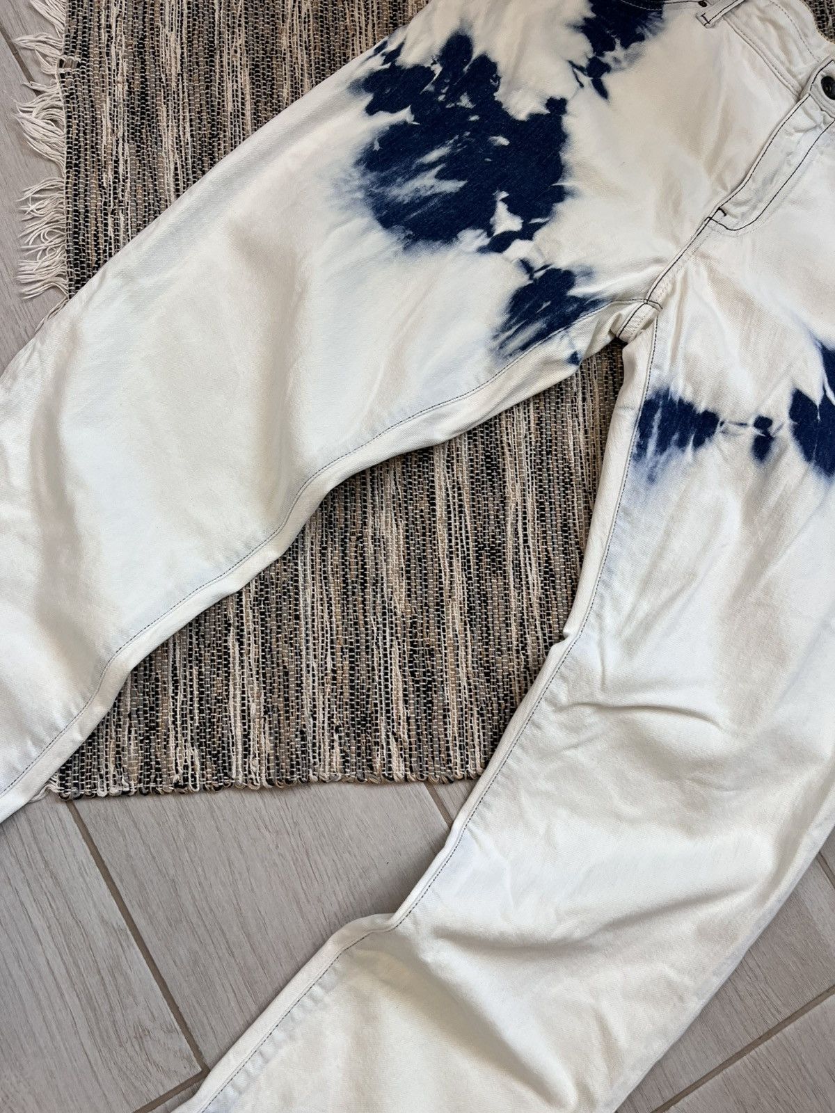 Armani Exchange × Designer Hype Armani Exchange skinny jeans j14 tiy dye style denim Size US 34 / EU 50 - 6 Thumbnail
