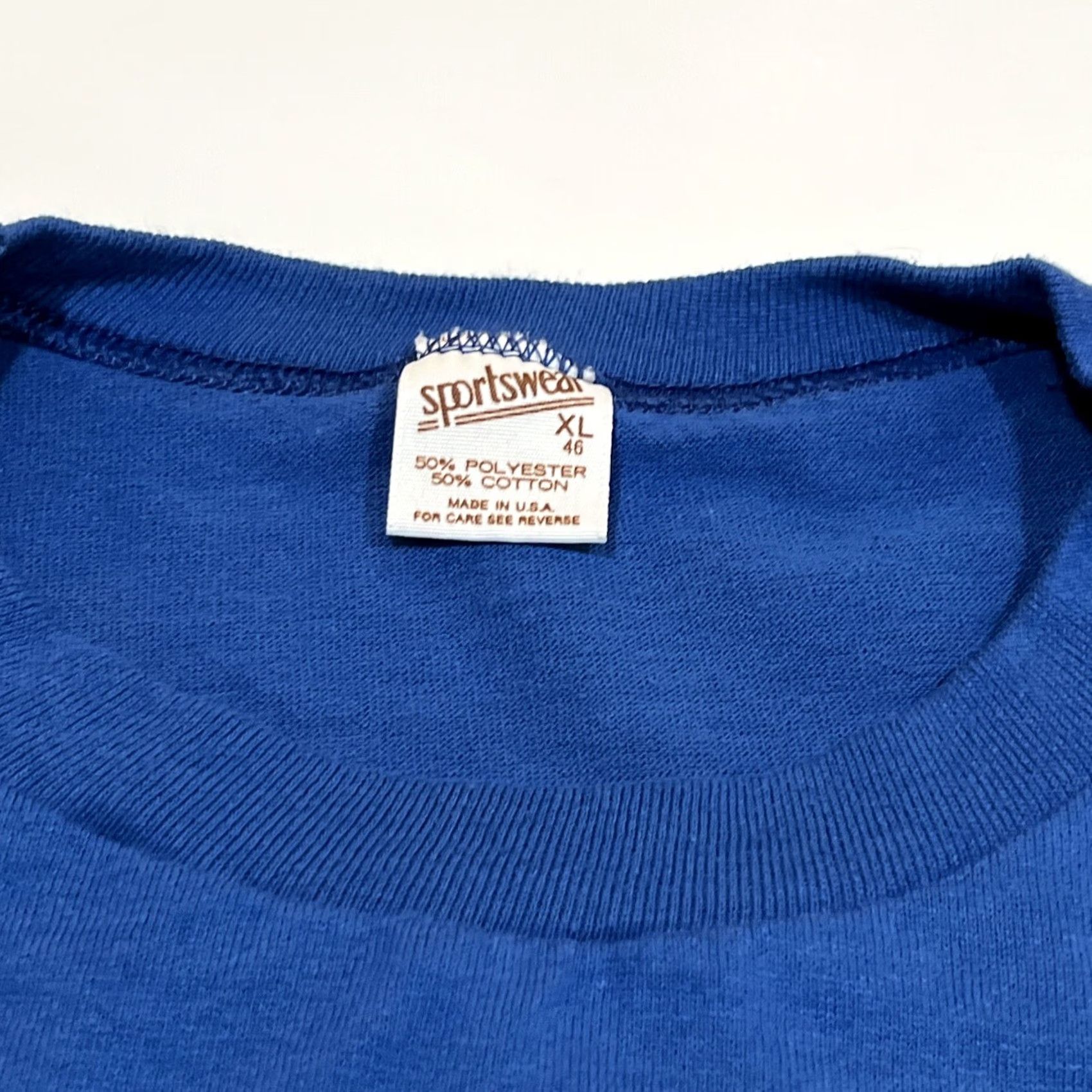 Vintage VINTAGE Stone Mill Winery Graphic T Shirt Men XL Cedarburg Wisconsin Single Stitch 1980s Blue Cotton Graphic Tee Unisex Mens XL Size US XL / EU 56 / 4 - 6 Thumbnail