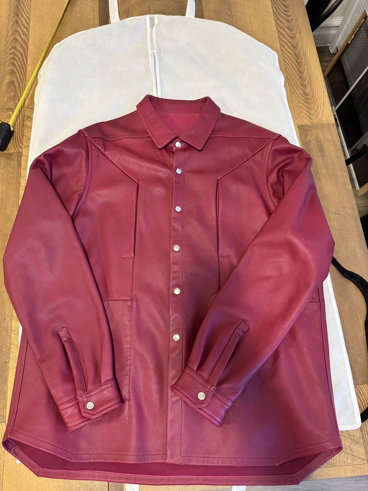 Rick Owens Rick Owens 2023 EDFU Fogpocket 'Fuschia' Overcoat Size: XL Size US XL / EU 56 / 4 - 2 Thumbnail