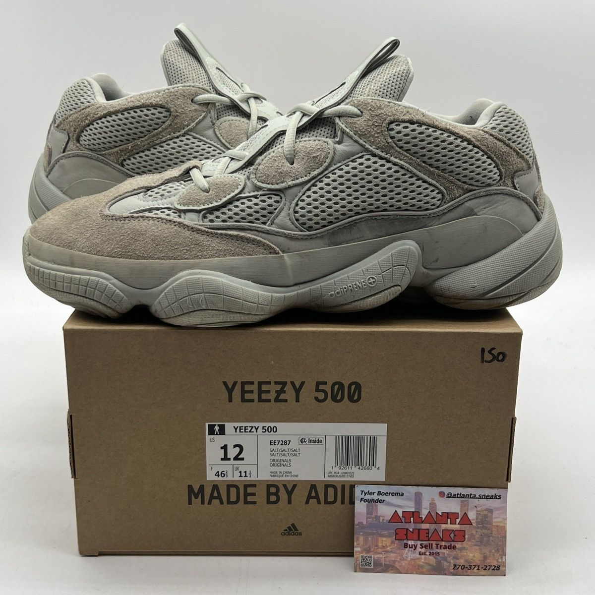 Adidas Yeezy 500 salt Size US 12 / EU 45 - 1 Thumbnail