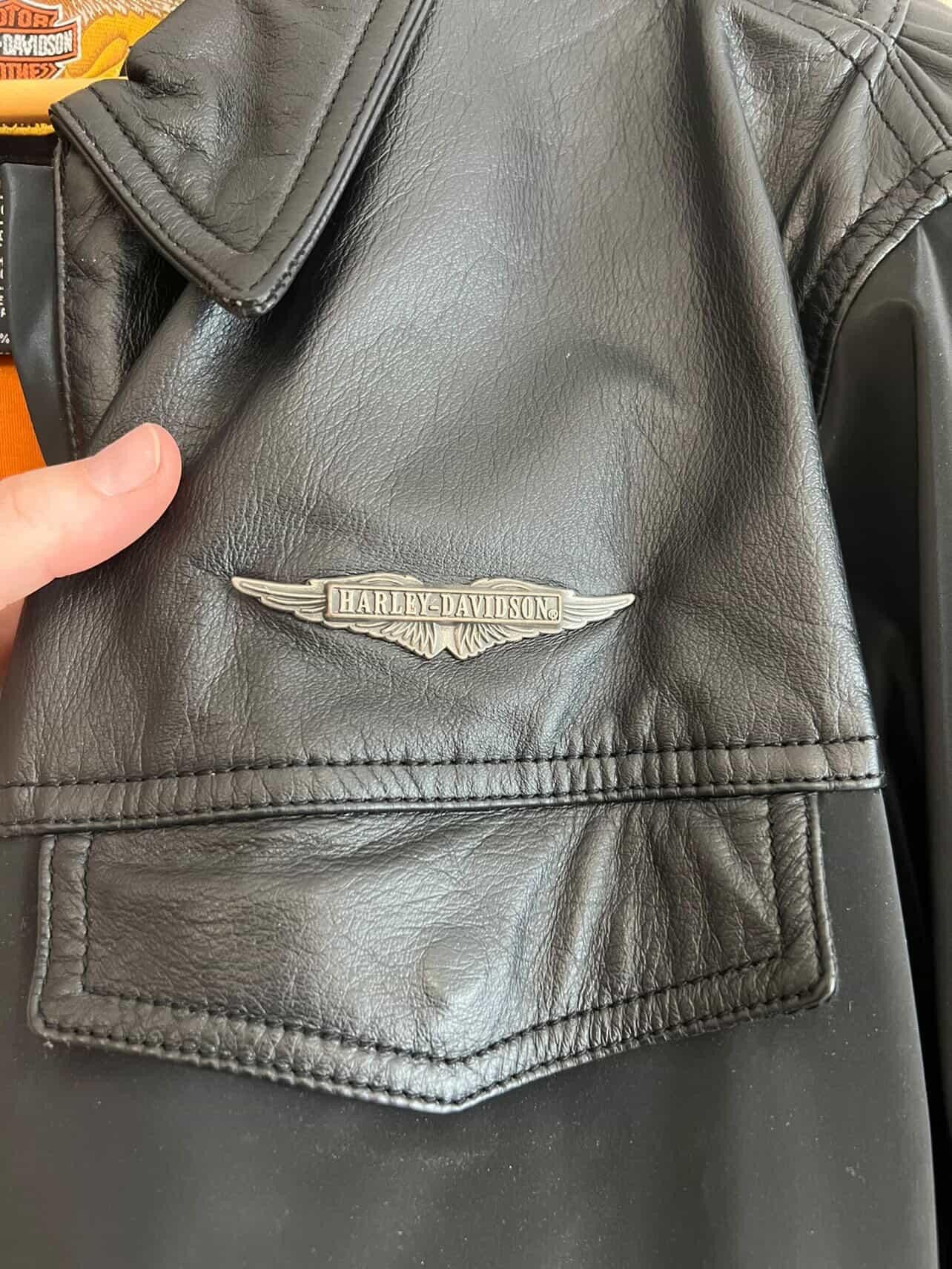 Harley Davidson Harley Davidson Hybrid Jacket Genuine leather with PVC 💥🔥 Size US XL / EU 56 / 4 - 19 Thumbnail