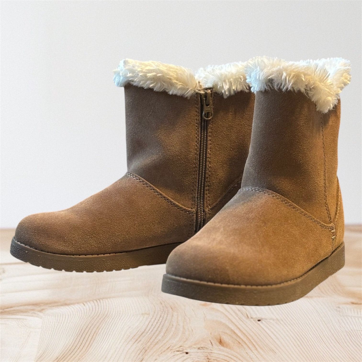The Unbranded Brand Chestnut Suede Boots Size 6 Size US 6 / IT 36 - 1 Thumbnail