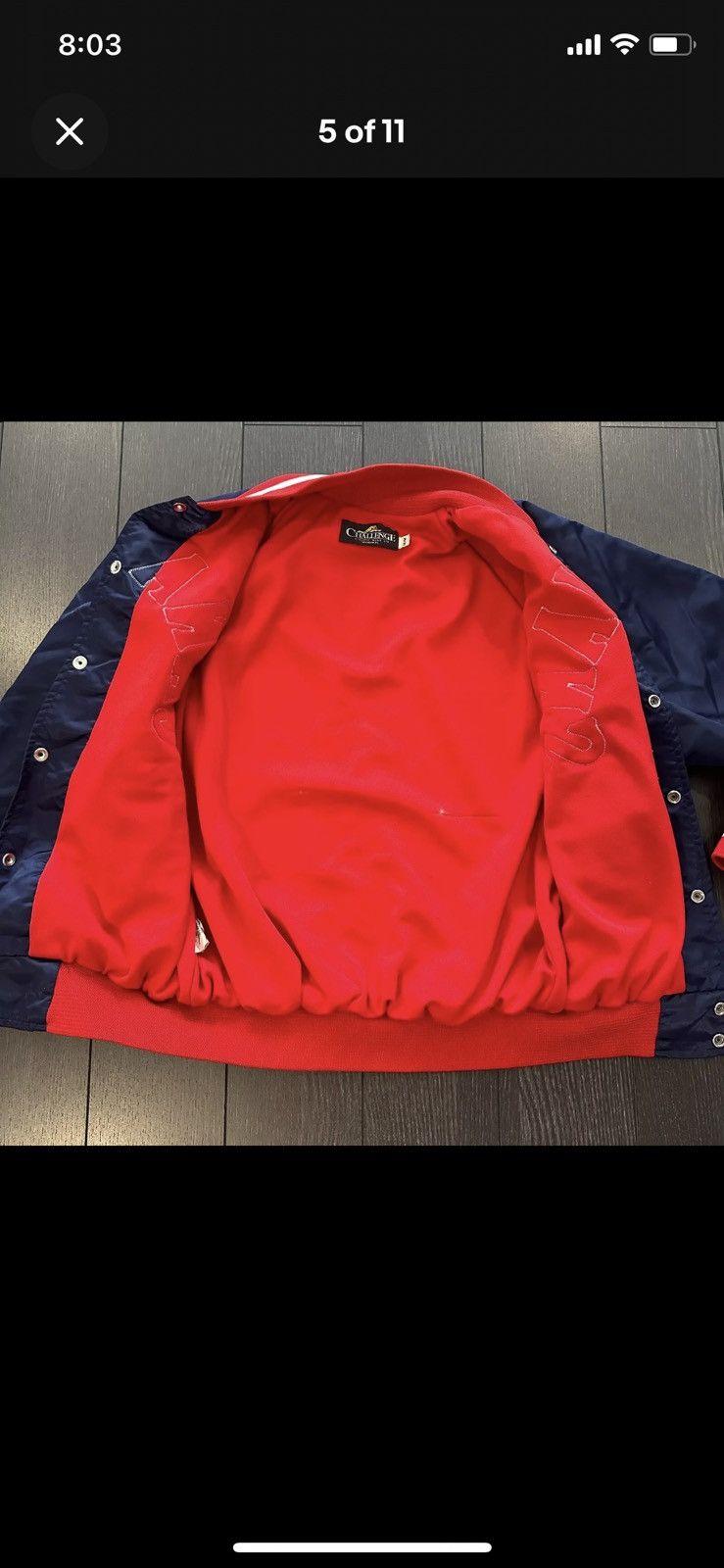 MLB × Vintage 90s Canadians Vancouver satin jacket medium large Size US M / EU 48-50 / 2 - 2 Thumbnail