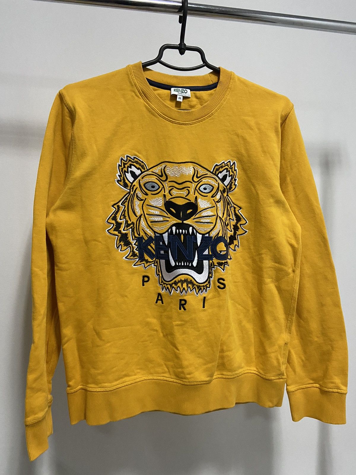 Kenzo × Vintage Kenzo tiger 🐯 Vintage Sweatshirt Big Logo Paris Luxury Size US M / EU 48-50 / 2 - 2 Thumbnail