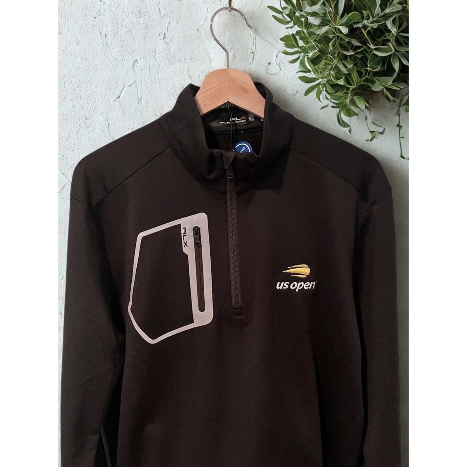 RLX Ralph Lauren RLX Ralph Lauren US Open Tennis Quarter Zip Pullover Sz. M Size US M / EU 48-50 / 2 - 5 Thumbnail