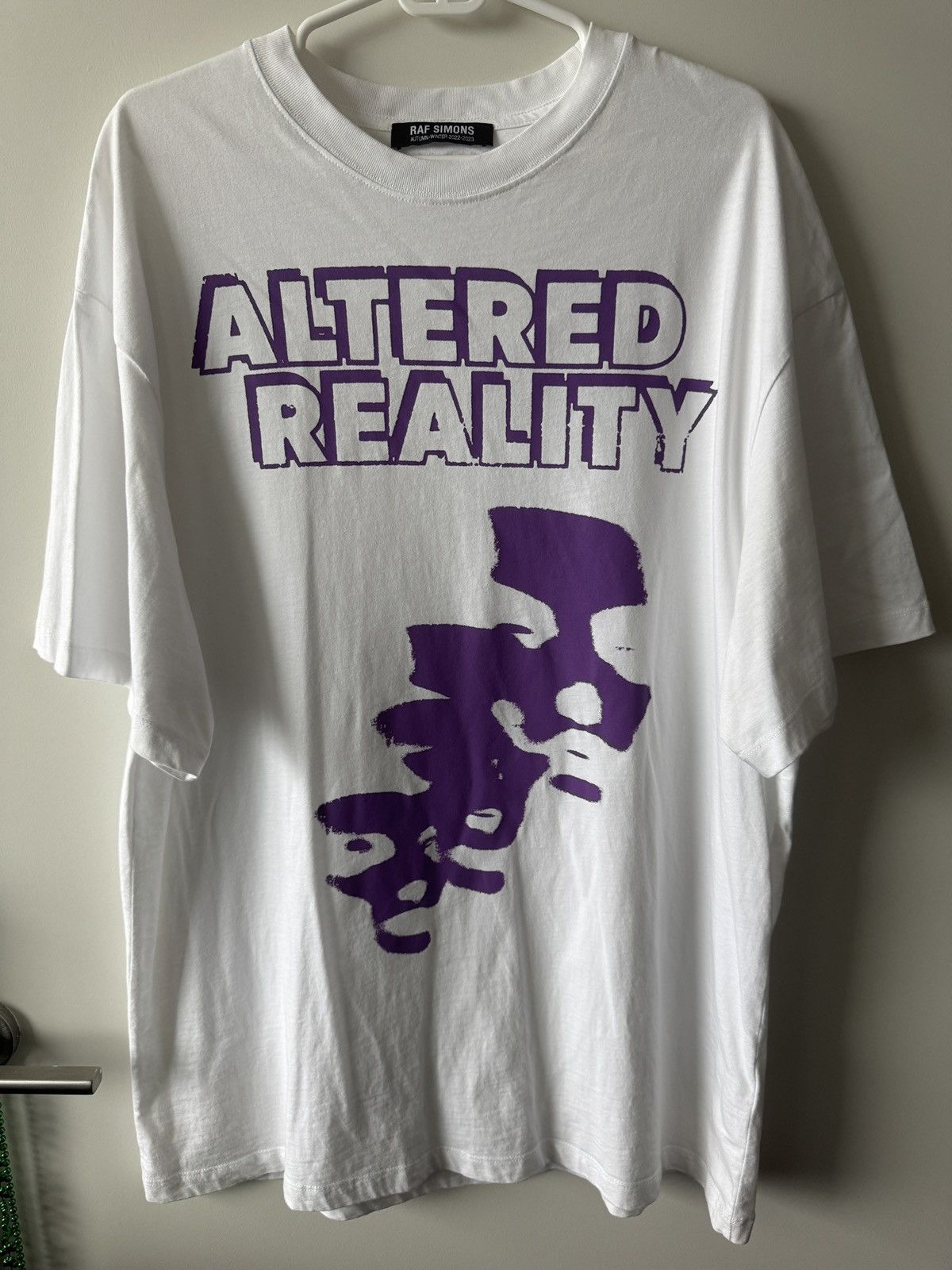 Raf Simons Raf Simons Oversized Altered Reality Graphic Tee Size US M / EU 48-50 / 2 - 1 Thumbnail