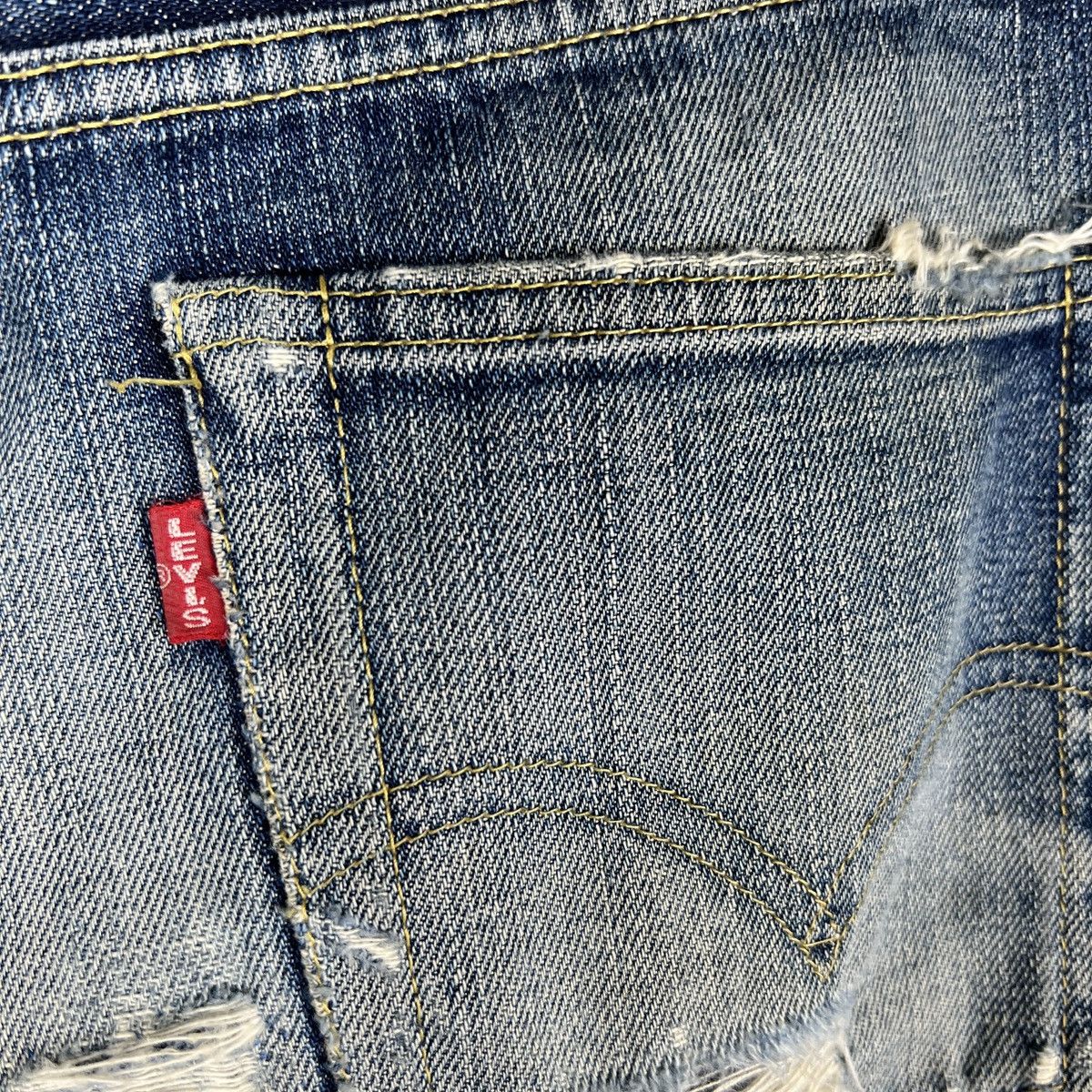 Levi's Vintage Clothing 90s Vintage Lvc Levis Lot 503B Selvedge Big E Denim Jeans Size US 30 / EU 46 - 16 Thumbnail