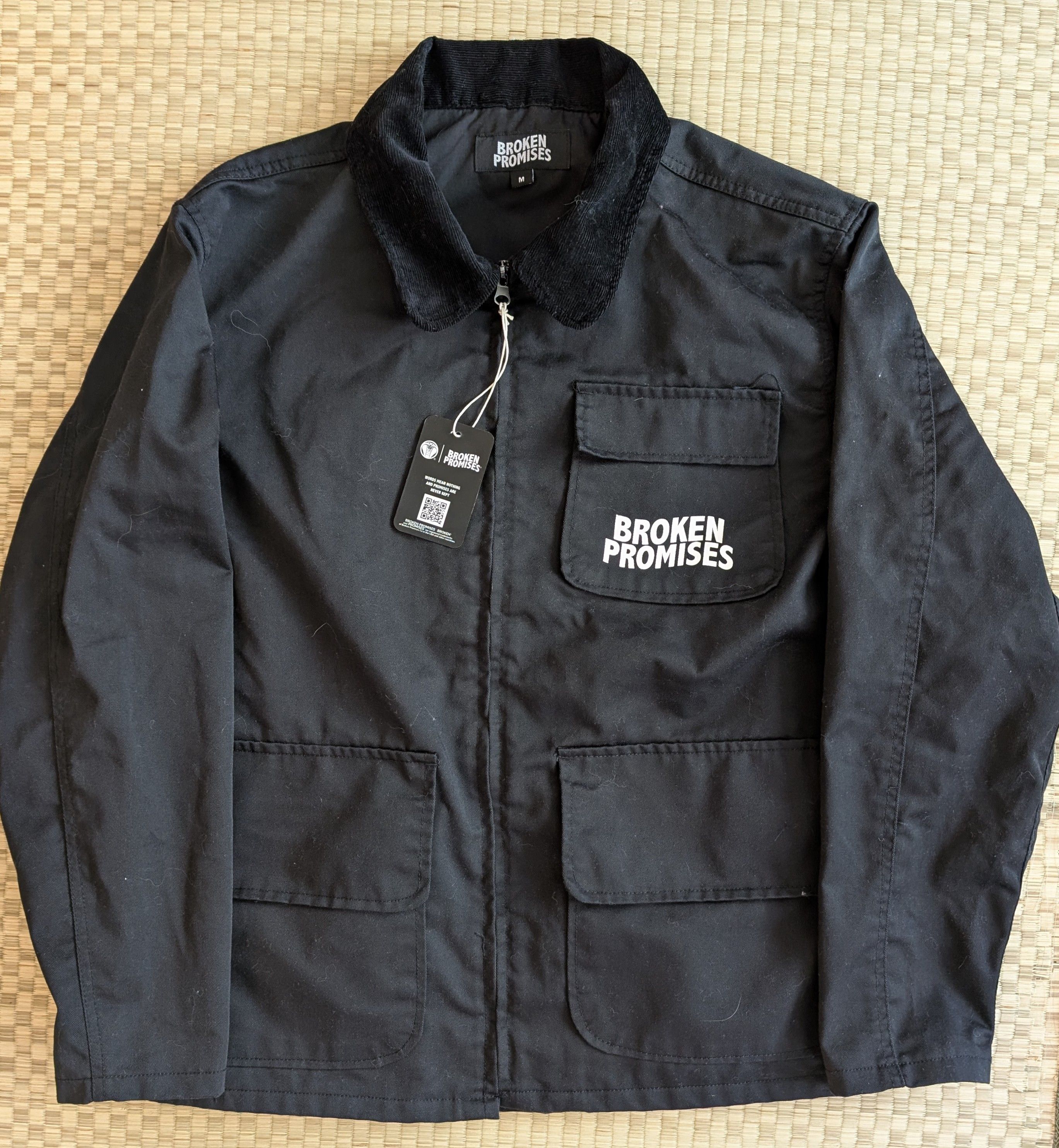 Broken Promises Co. NWT Broken Promises Rabid Printed Work Jacket Size US M / EU 48-50 / 2 - 1 Thumbnail