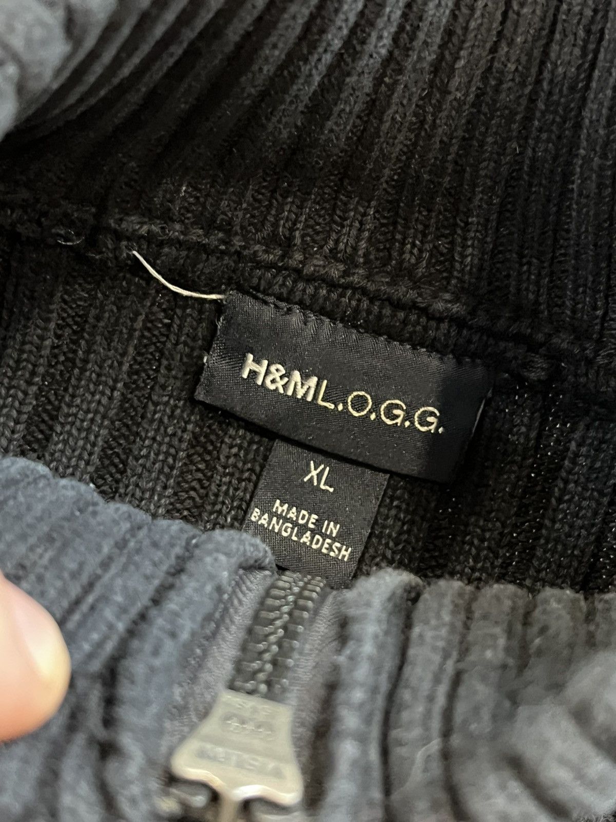 Vintage Vintage Avantgarde Zip Sweater minimalistic Y2K distressed Size US XL / EU 56 / 4 - 16 Thumbnail