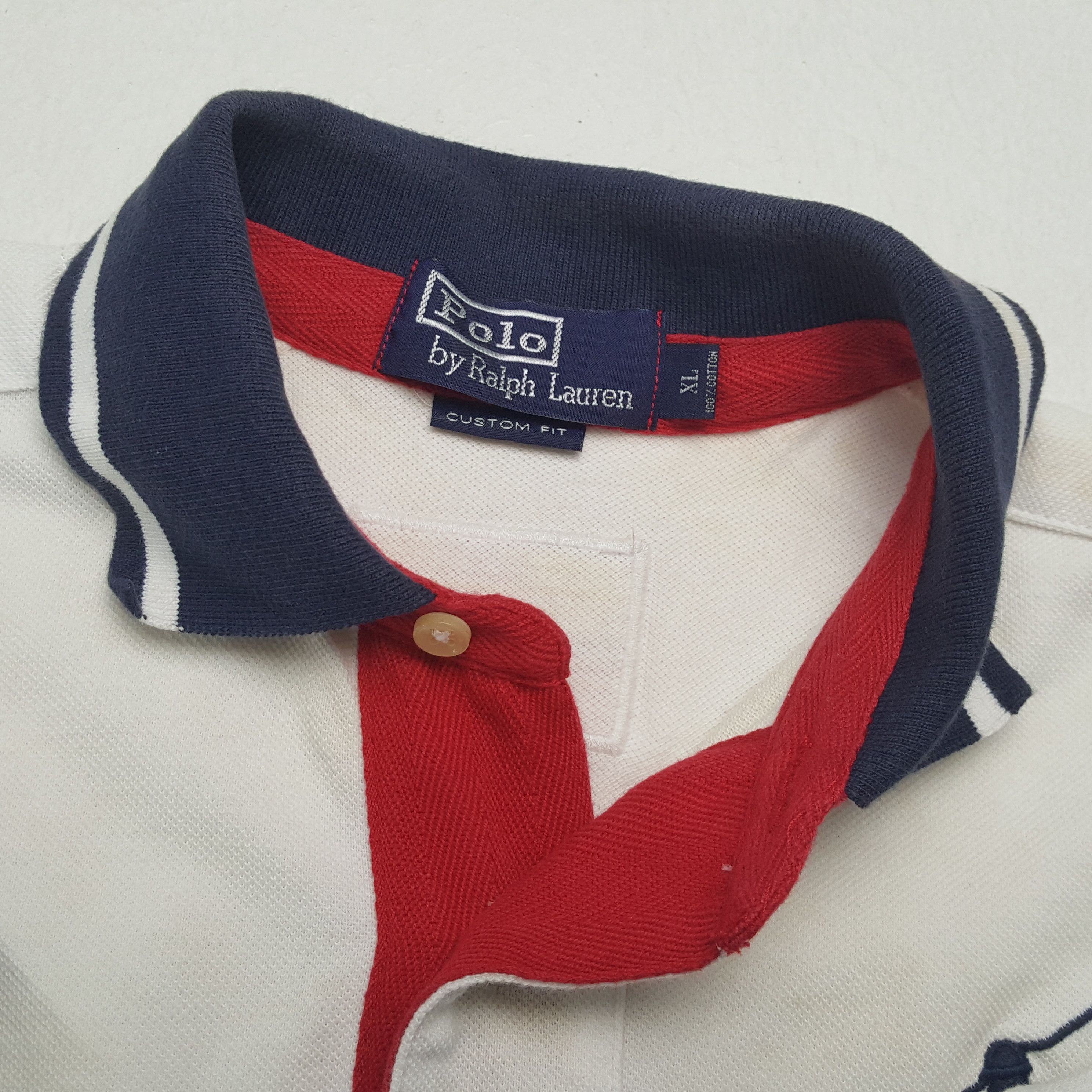 Polo Ralph Lauren × Vintage Vintage POLO by RALPH LAUREN United States Polos Shirt Size US XL / EU 56 / 4 - 8 Thumbnail