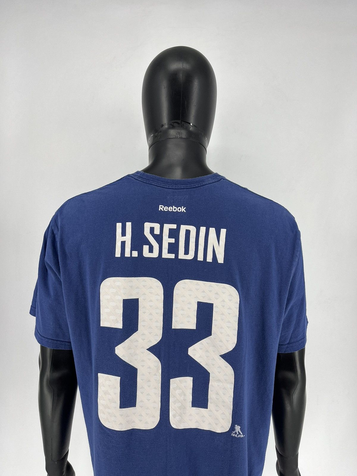 Reebok Reebok NHL T SHIRT Vancouver Canucks Henrik Sedin Size US XL / EU 56 / 4 - 10 Thumbnail
