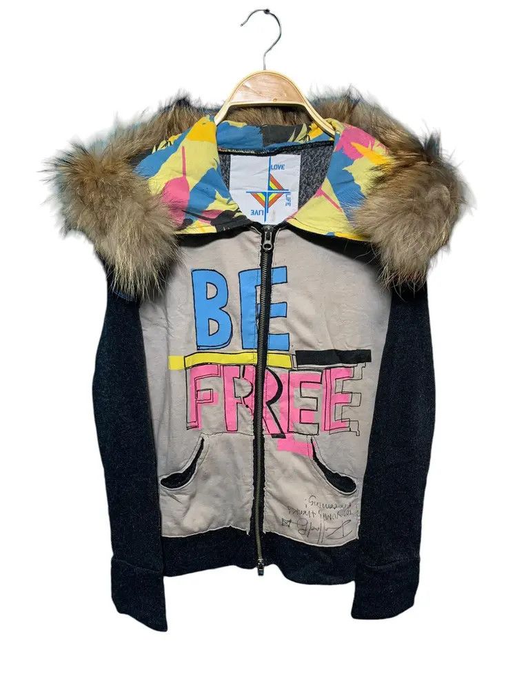 Rolland Berry Colur RBC reconstructed faux fur hoodie LBG style Size US S / EU 44-46 / 1 - 6 Thumbnail