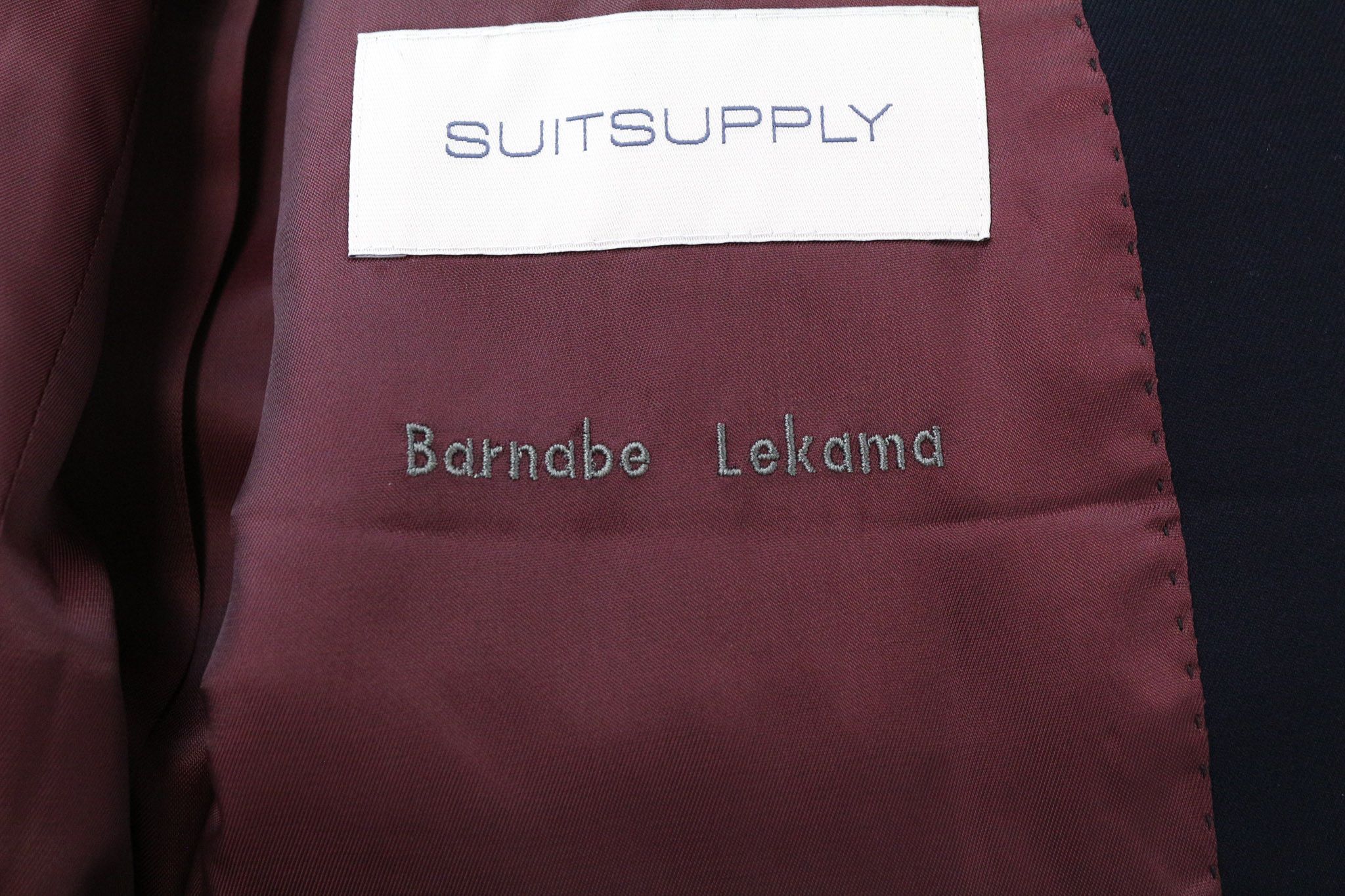 Suitsupply LA SPALLA UK48S Blue Wool Single-Breasted Blazer 75552 Size 48S - 8 Thumbnail