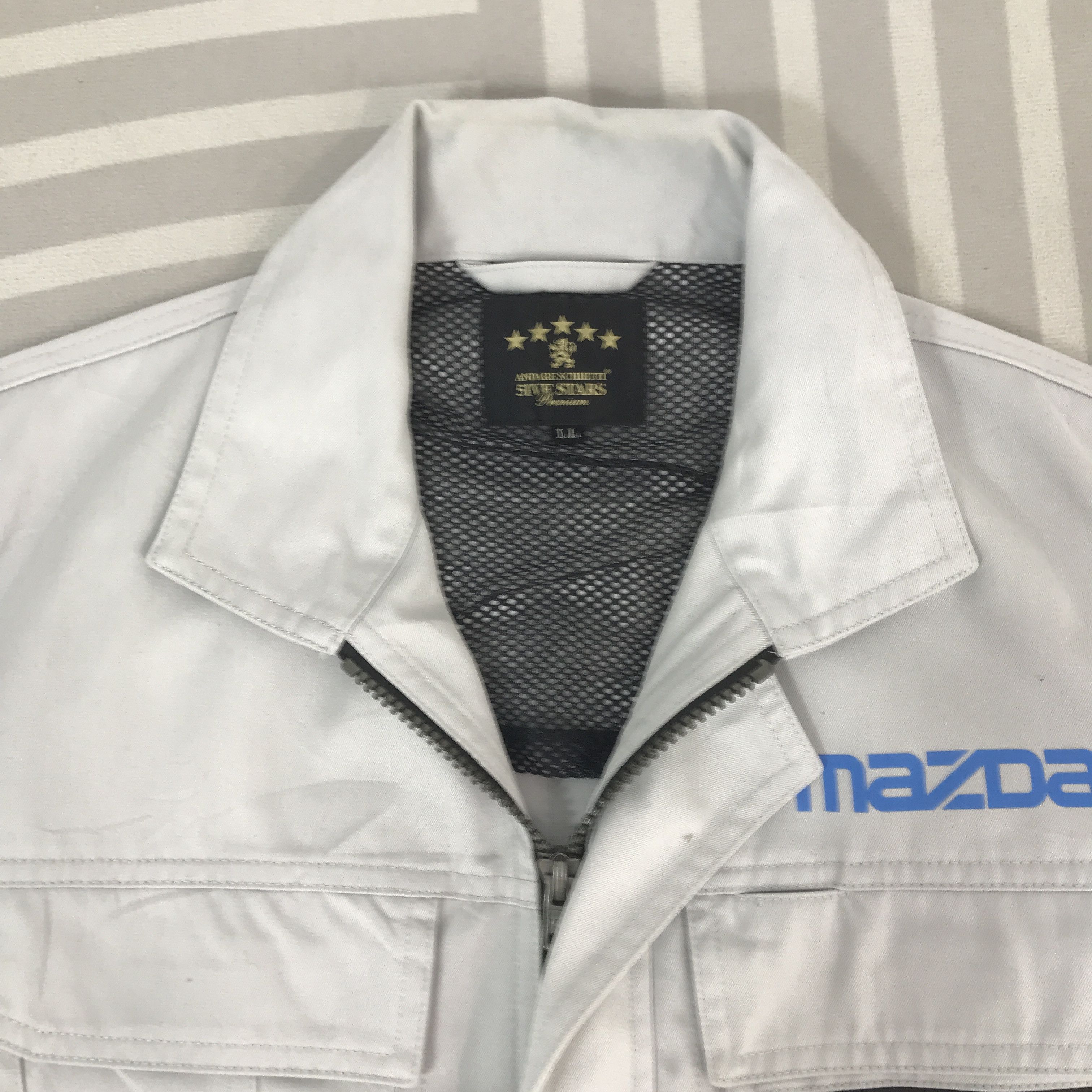 Japanese Brand Vintage Mazda Racing Team Japan Uniform custom Jacket K64B14 Size US L / EU 52-54 / 3 - 8 Thumbnail