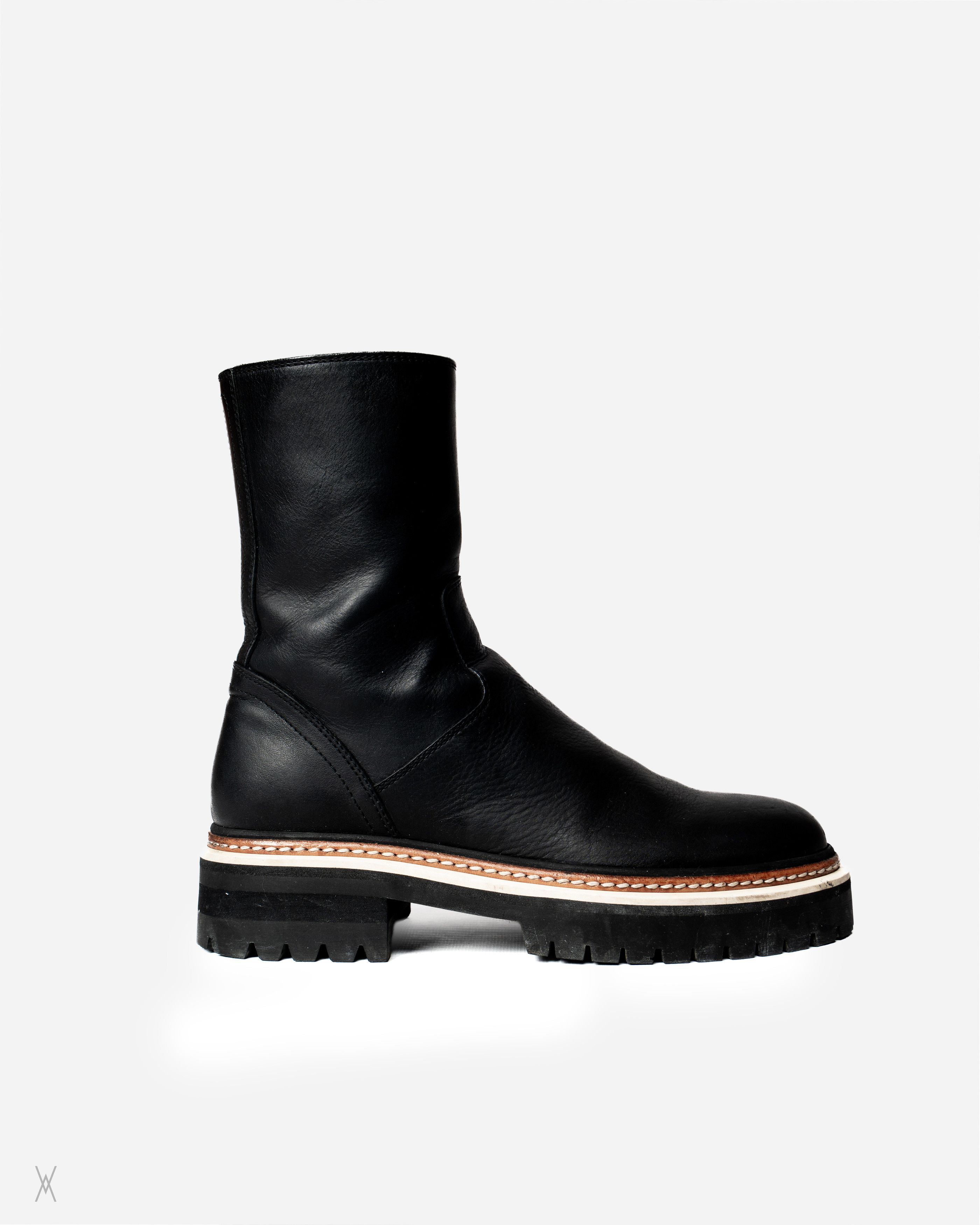 Ann Demeulemeester Ann Demeulemeester leather boots Size US 7 / IT 37 - 2 Thumbnail
