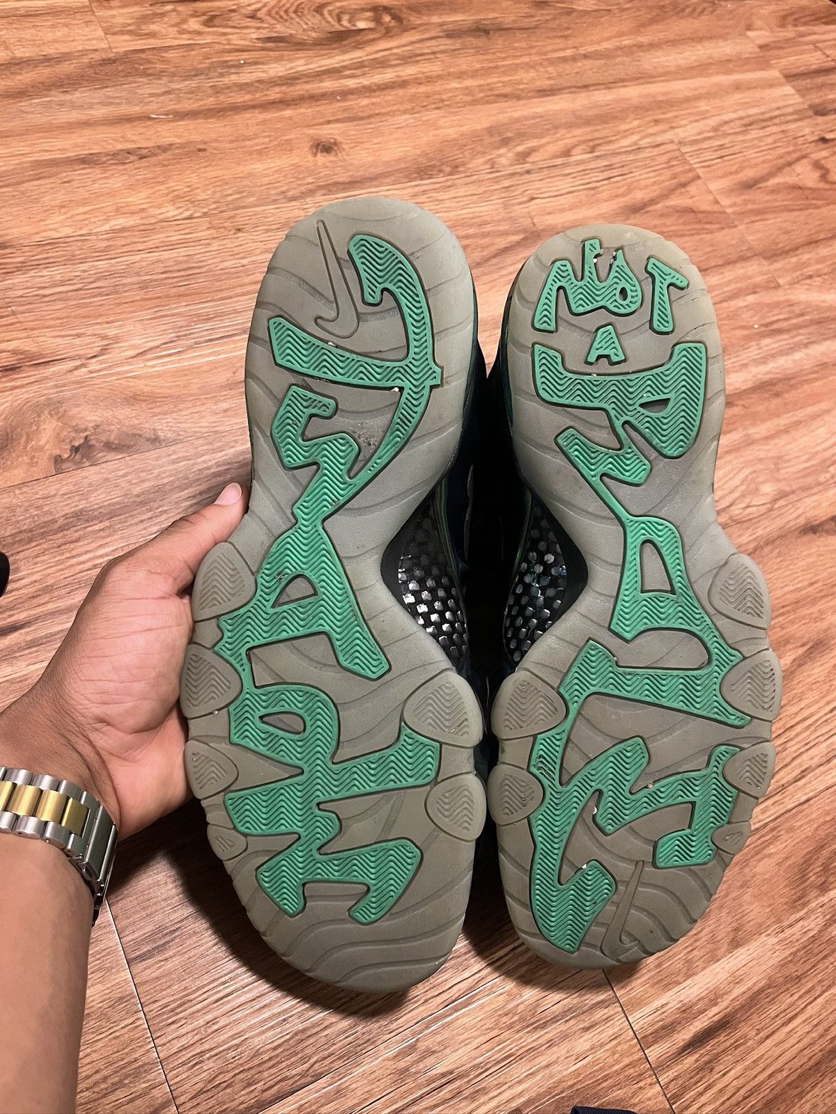 Nike Barkley Posite Max “Gamma Green” Size US 10.5 / EU 43-44 - 9 Thumbnail