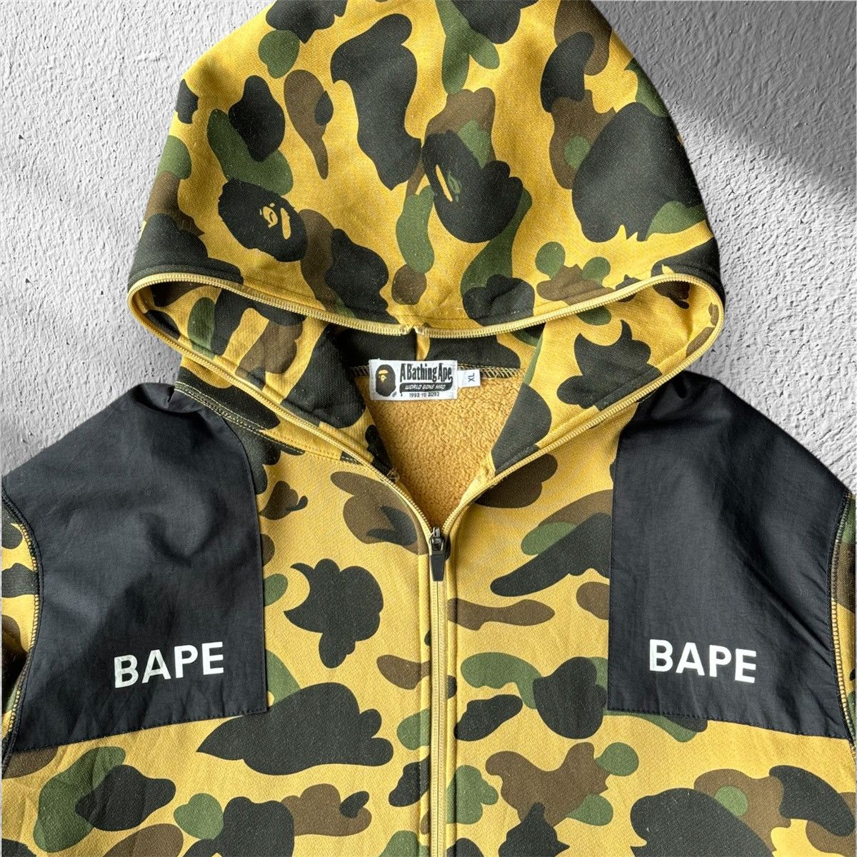 Bape Bape 1st Camouflage Full Zip Hoodie Size US XL / EU 56 / 4 - 3 Thumbnail