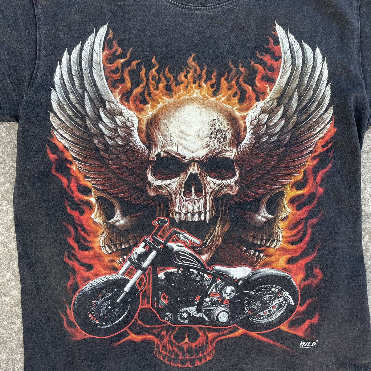 Other Vintage Moto T-shirts Logo Wild Y2K 90s Rock Size US S / EU 44-46 / 1 - 6 Thumbnail