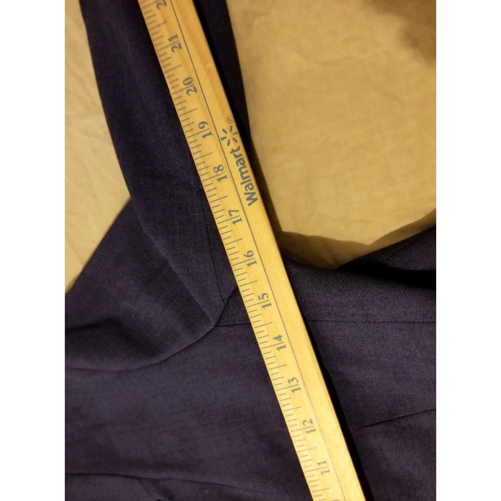 Banana Republic Banana Republic Womens Blazer Jacket 0 Navy Blue Wool Size XS / US 0-2 / IT 36-38 - 4 Thumbnail