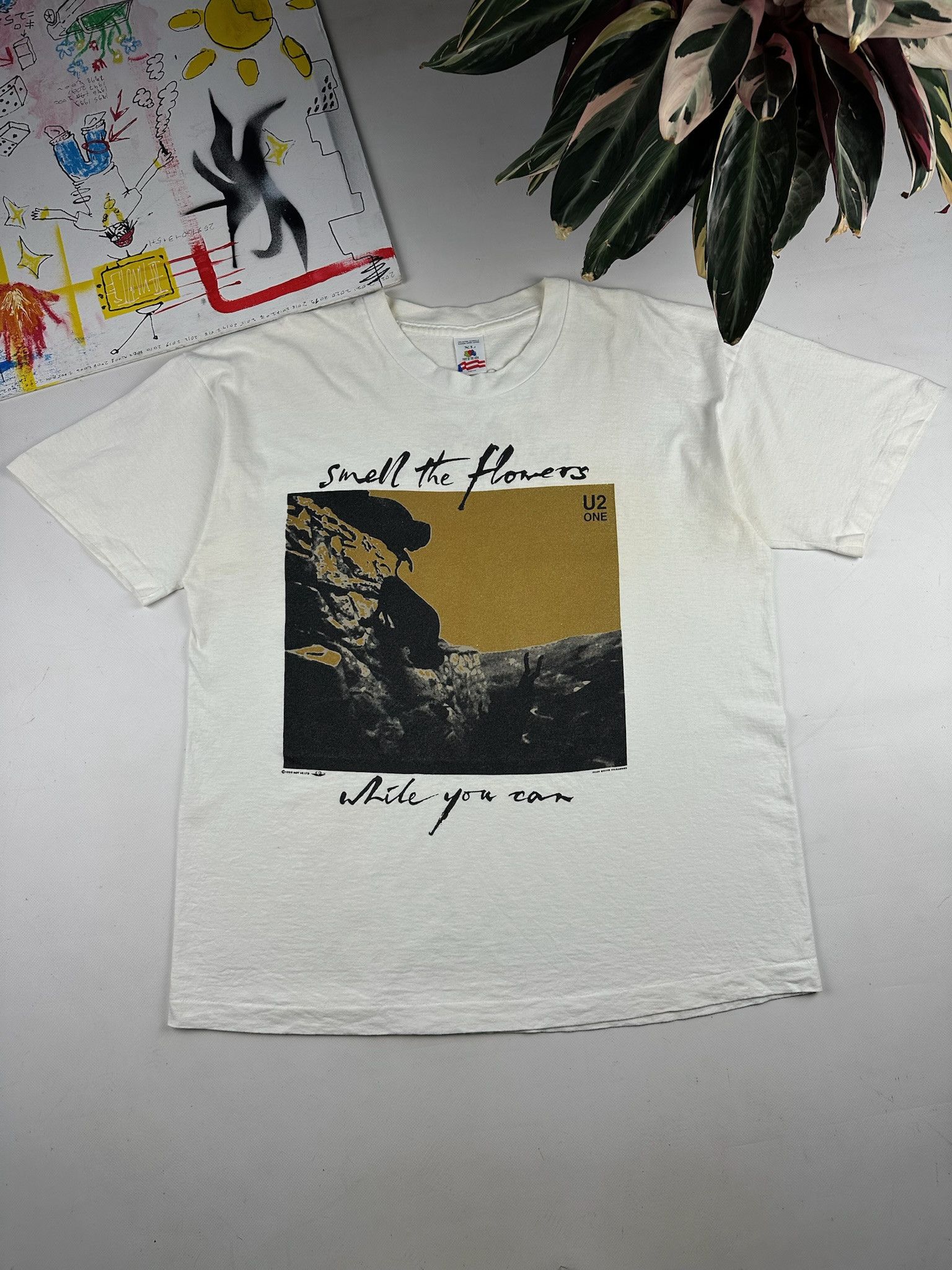 Band Tees dinosaur,jr frank kozik anime girl white anvil tshirt XL