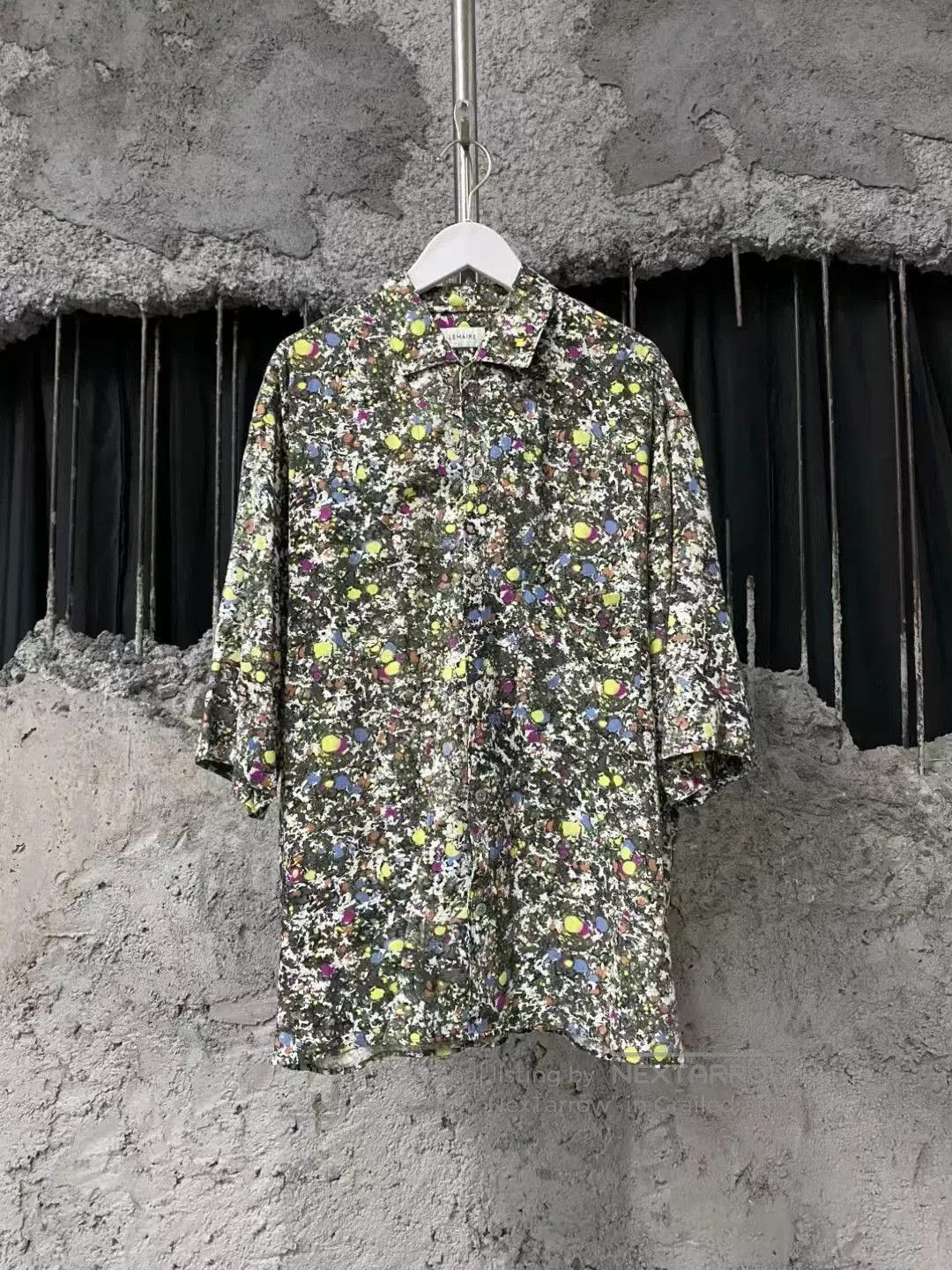 Lemaire Lemaire Graffiti Floral Polka Dot Shirt. Size M / US 6-8 / IT 42-44 - 1 Thumbnail