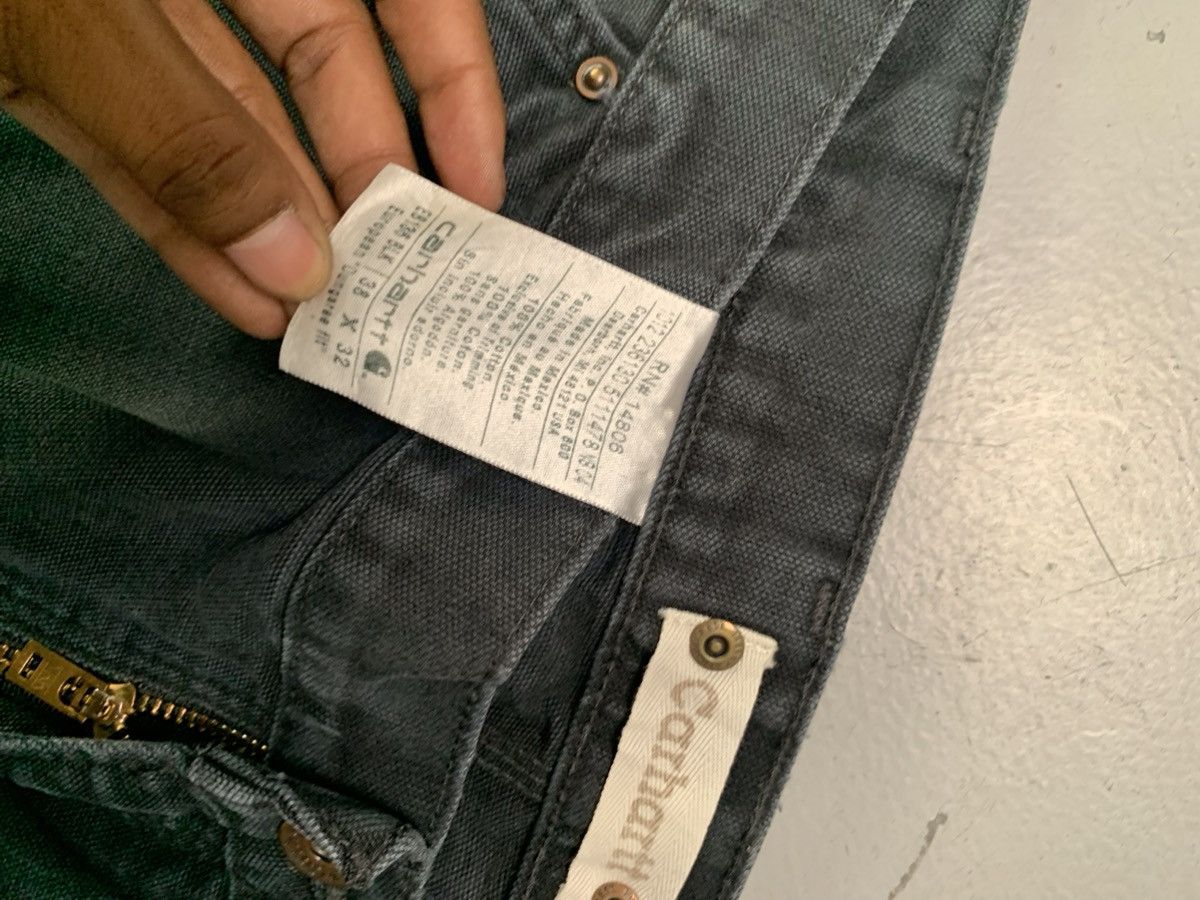 Carhartt Vintage sunfade Carhartt b11 Blk double knee denim Size US 36 / EU 52 - 4 Thumbnail