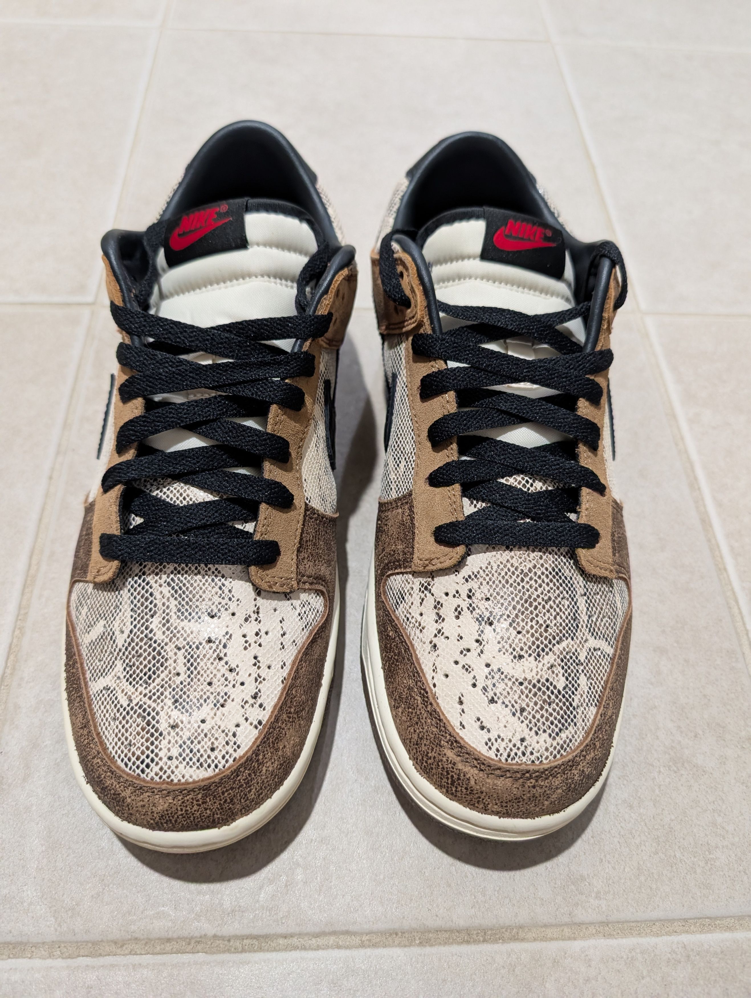 Nike Nike Dunk Low Premium CO.JP Brown Snakeskin *RARE* Size US 10 / EU 43 - 1 Thumbnail