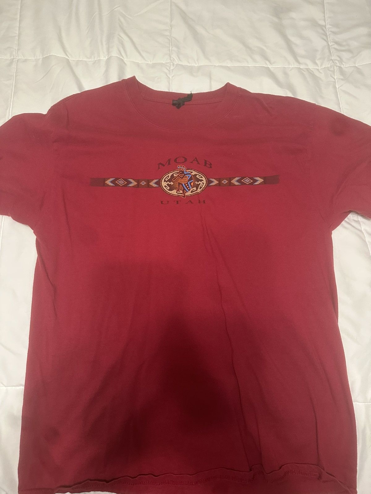 Hanes × Vintage Vintage Moab, Utah Shirt Size US L / EU 52-54 / 3 - 1 Thumbnail
