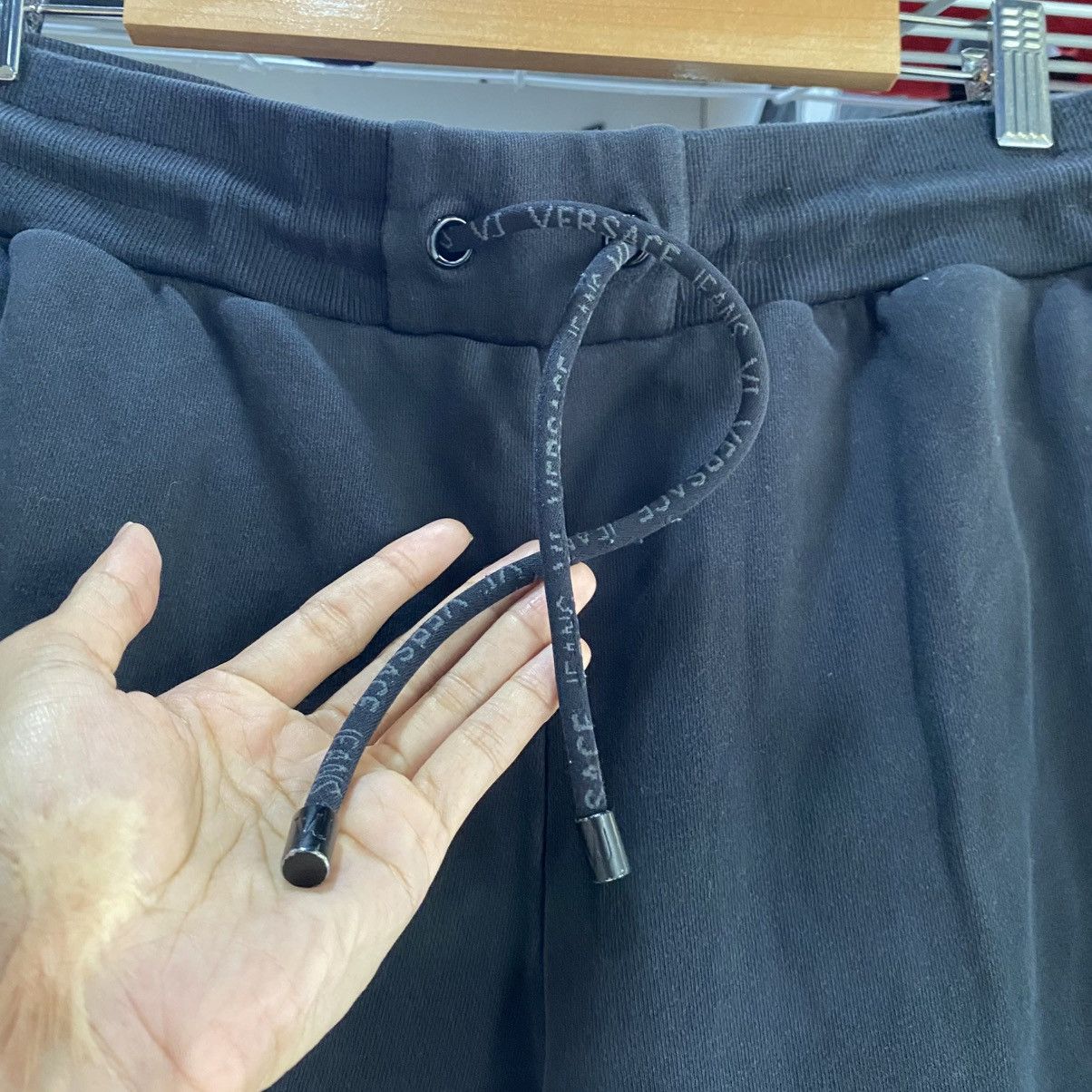 Versace × Versace Jeans Couture Versace Jeans Big Logo Embroidered Sweatpants Size US 32 / EU 48 - 12 Thumbnail
