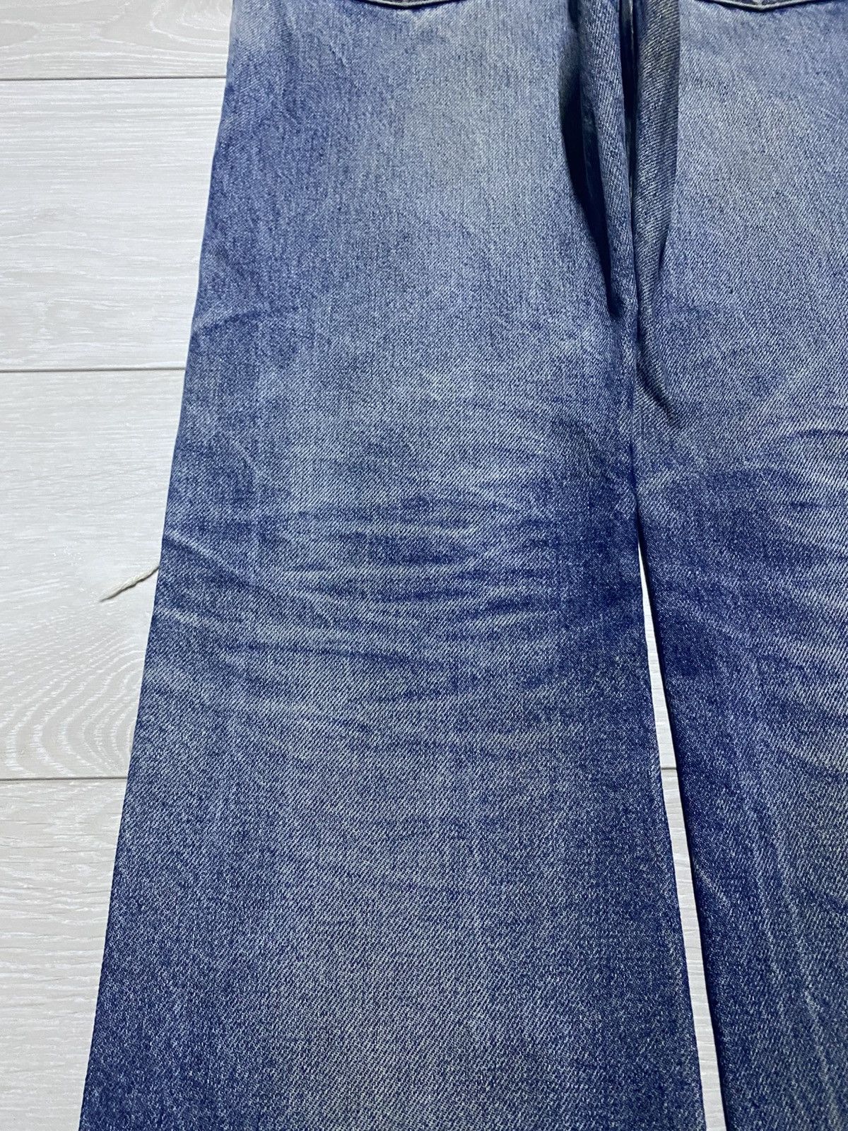 Levi's Vintage Levis 517 Mud Wash Distressed Bootcut Jeans Size US 29 - 9 Thumbnail
