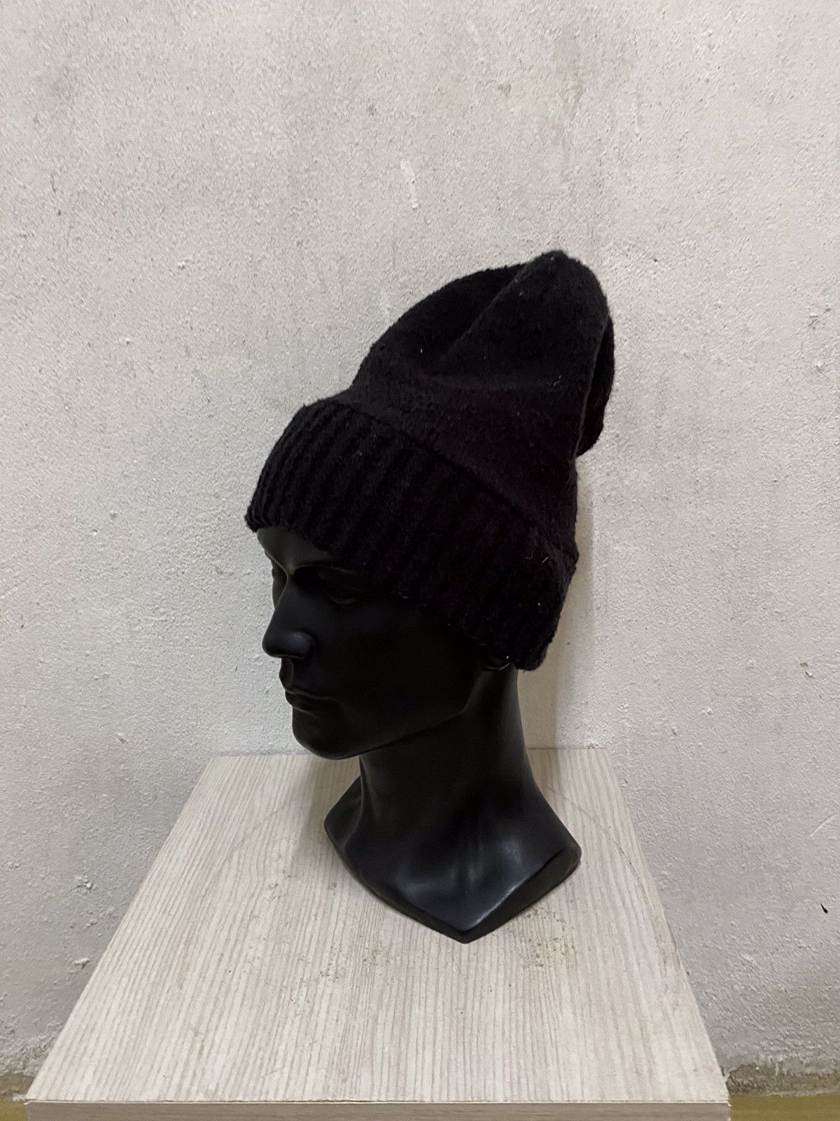 Japanese Brand × Vintage Japanese Brand Plain Beanie Hat Size ONE SIZE - 3 Thumbnail
