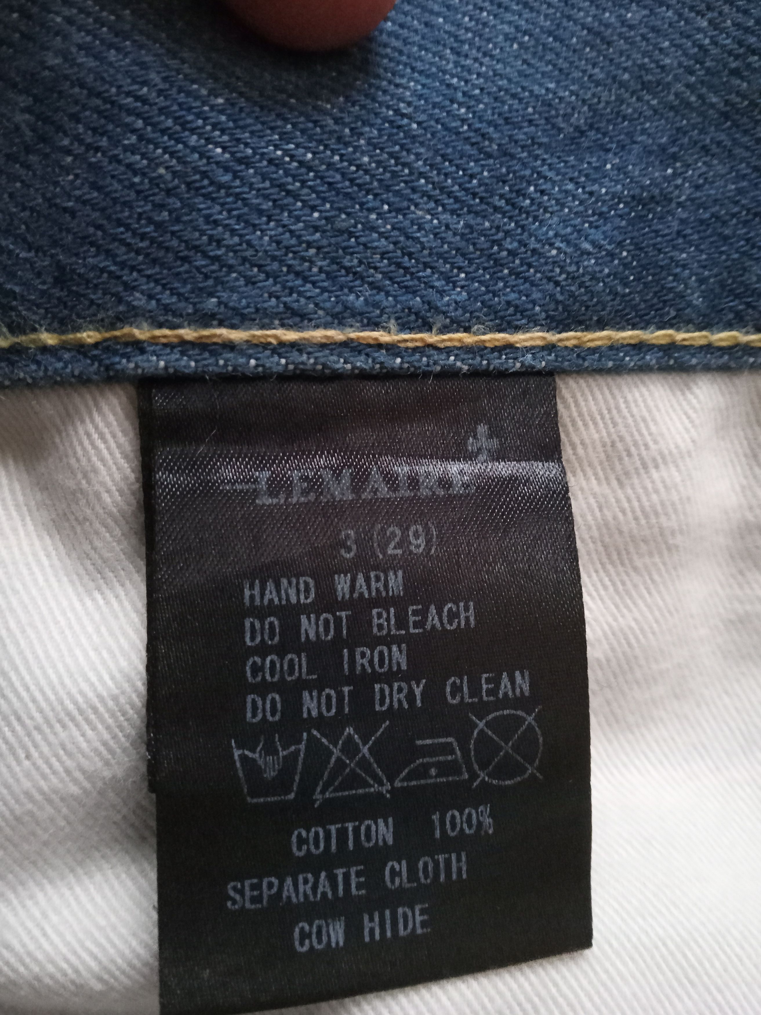 Lemaire Vintage Lemaire Rare Design Jeans Size US 34 / EU 50 - 5 Thumbnail