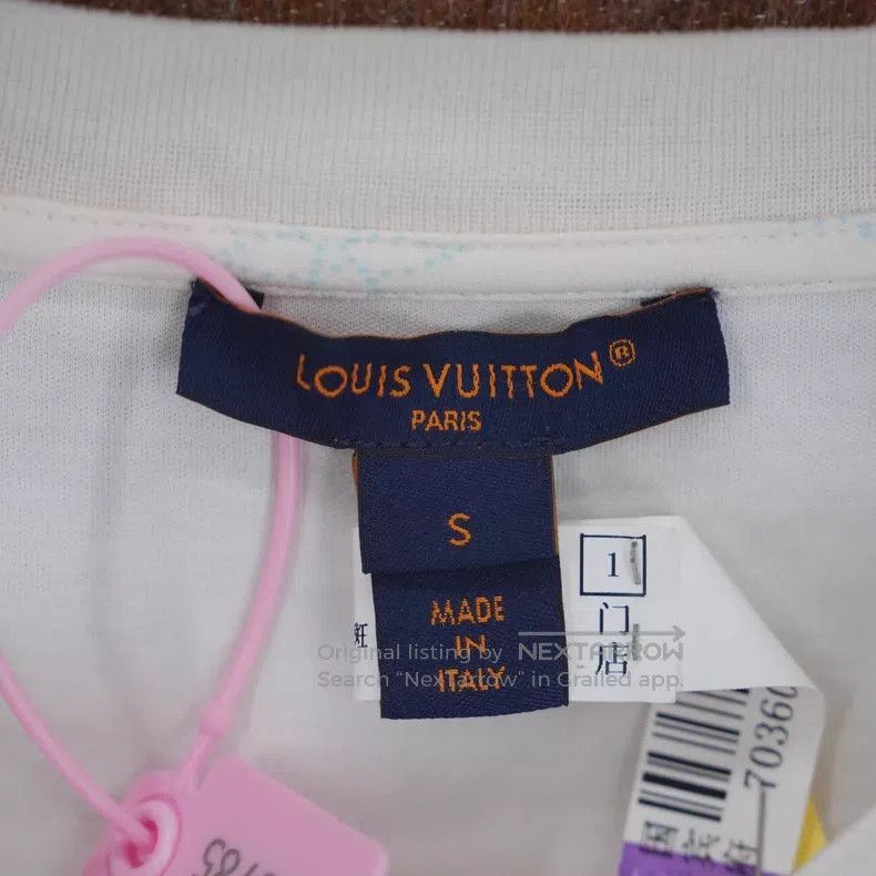 Louis Vuitton Louis Vuitton 25ss New Graffiti Print Neckline Chain Short Size S / US 4 / IT 40 - 3 Thumbnail