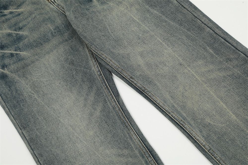 Japanese Brand × Jean American retro casual simple washed distressed flared jeans Size US 32 / EU 48 - 5 Thumbnail