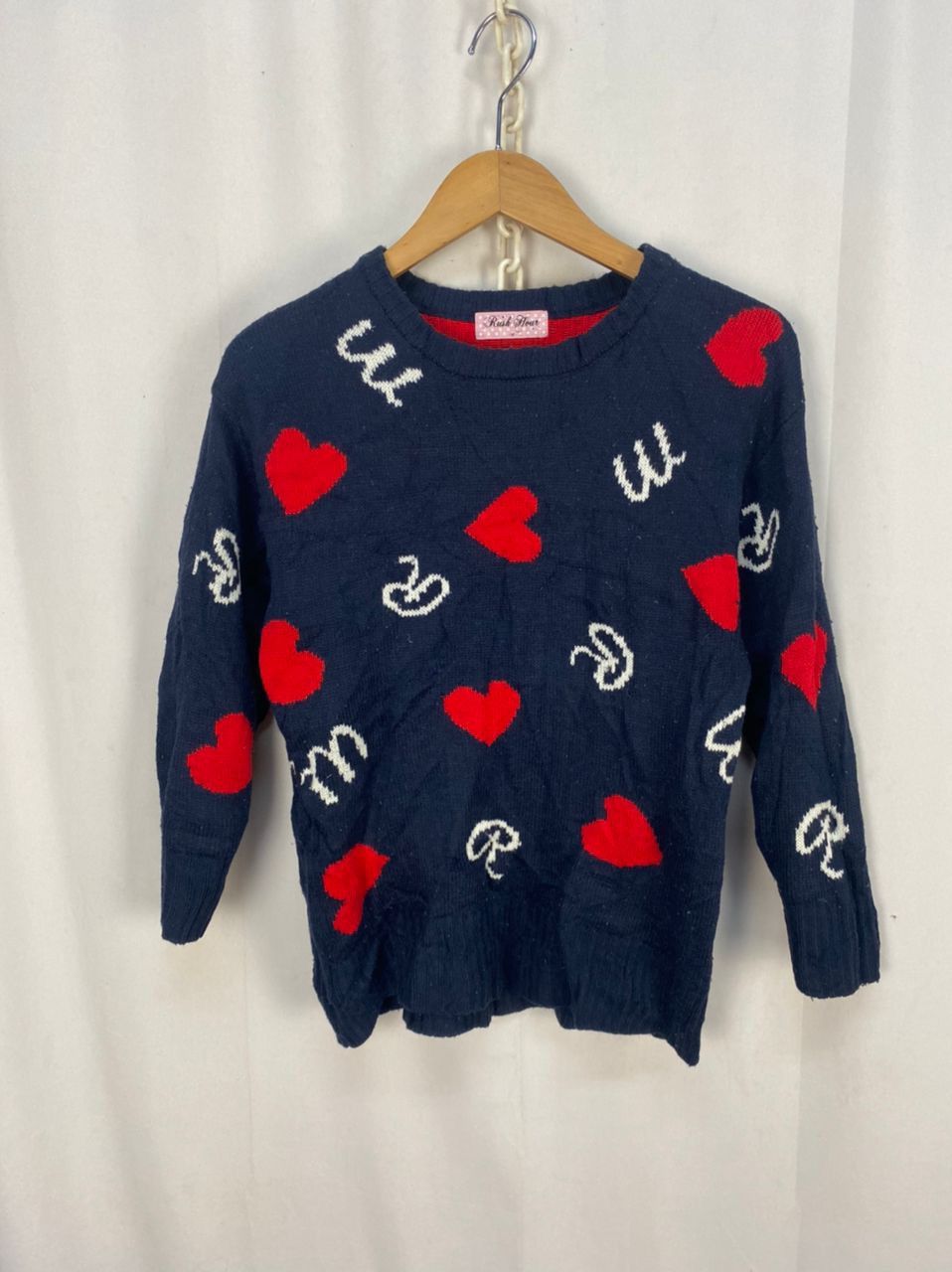 Fullprint knitwear sweatshirt by rush hour