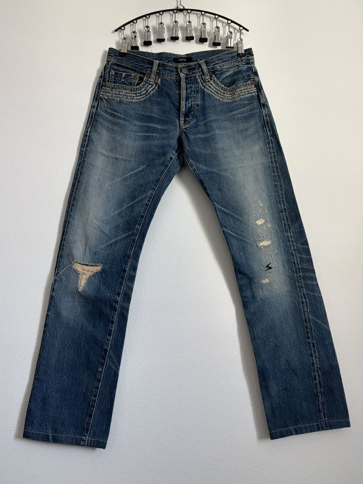 Undercover SS09 Patti Smith “Neoboy” Poem Denim | Grailed