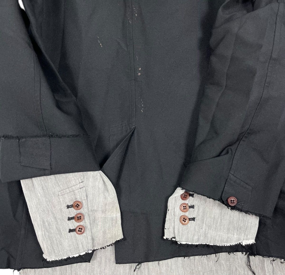 Comme des Garcons Homme Plus Distressed Comme des Garçons Sample Homme Plus Blazer Coat Size US M / EU 48-50 / 2 - 14 Thumbnail