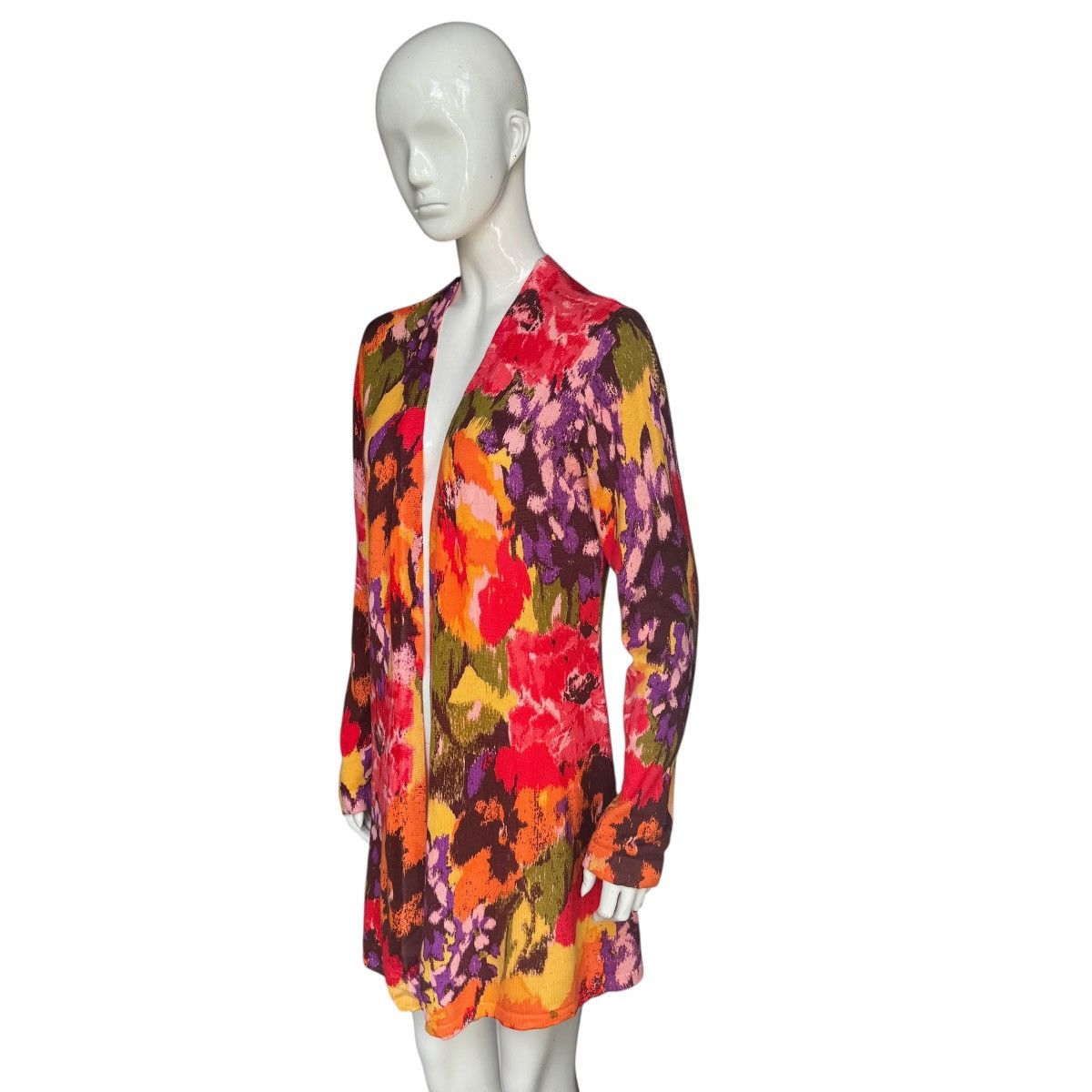 Isaac Mizrahi Isaac Mizrahi Live Multicolor Cardigan Size M / US 6-8 / IT 42-44 - 1 Thumbnail