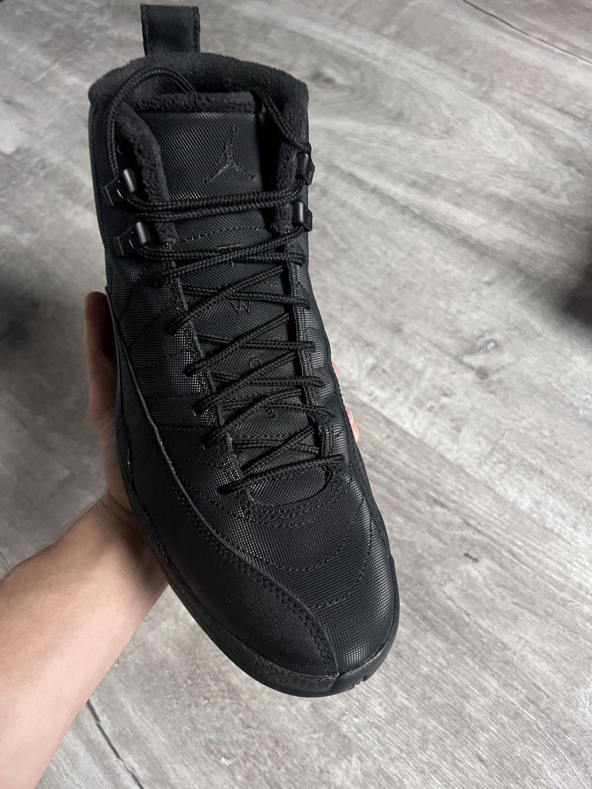 Nike Nike Air Jordan 12 Retro Winterized Black Size US 8 / EU 41 - 3 Thumbnail