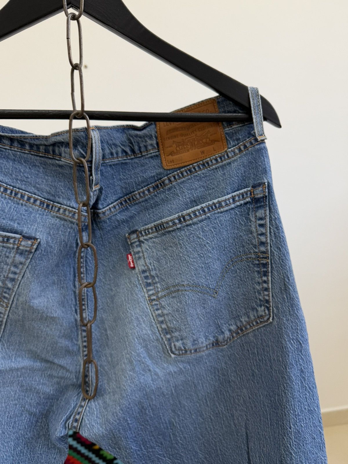 Hedi Slimane Vintage Dior Hedi Slimane Style Washed Denim Jeans Size US 32 / EU 48 - 2 Thumbnail