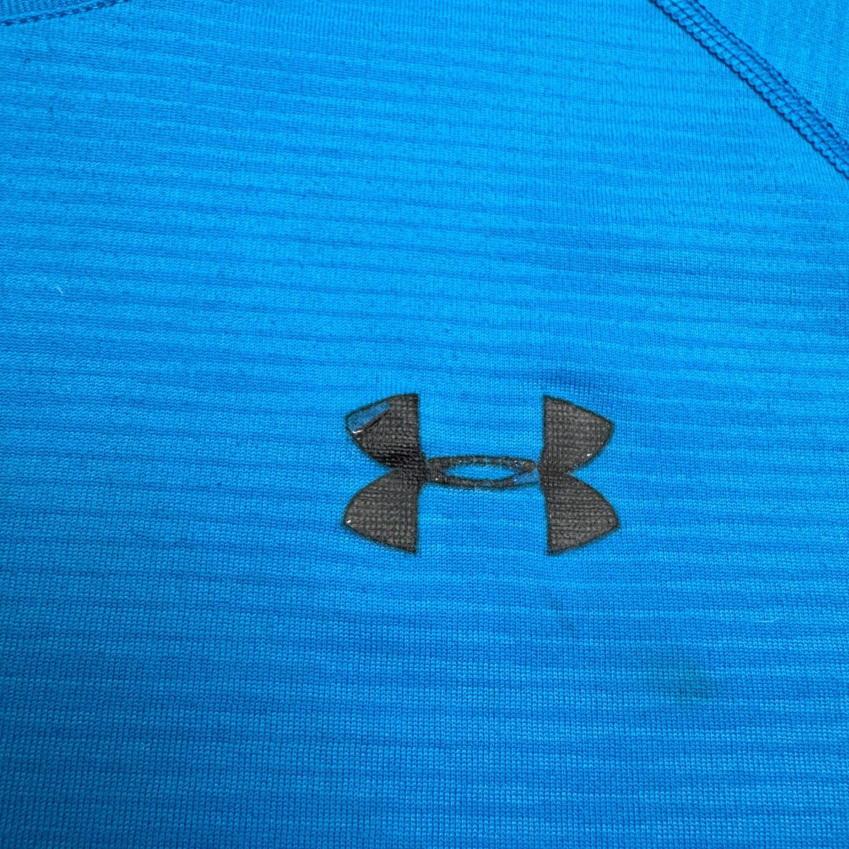 Under Armour VINTAGE? Wait, item is Not Vintage. So: Under Armour T-Shirt Mens Medium Blue Short Sleeve Crew Neck Athletic Tee Size US M / EU 48-50 / 2 - 5 Thumbnail