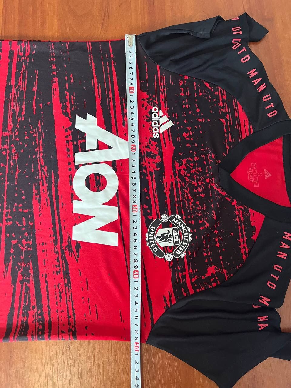 Adidas 2020/21 MANCHESTER UNITED TRAINING SOCCER FOOTBALL JERSEY S Size US S / EU 44-46 / 1 - 15 Thumbnail