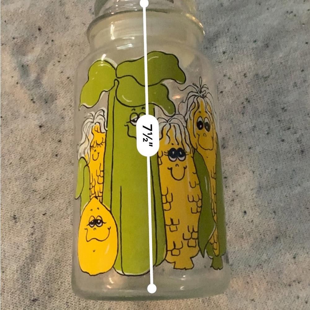 Designer Vintage Hildi Nancy Canister Jar Glass Celery Corn Size ONE SIZE - 6 Thumbnail