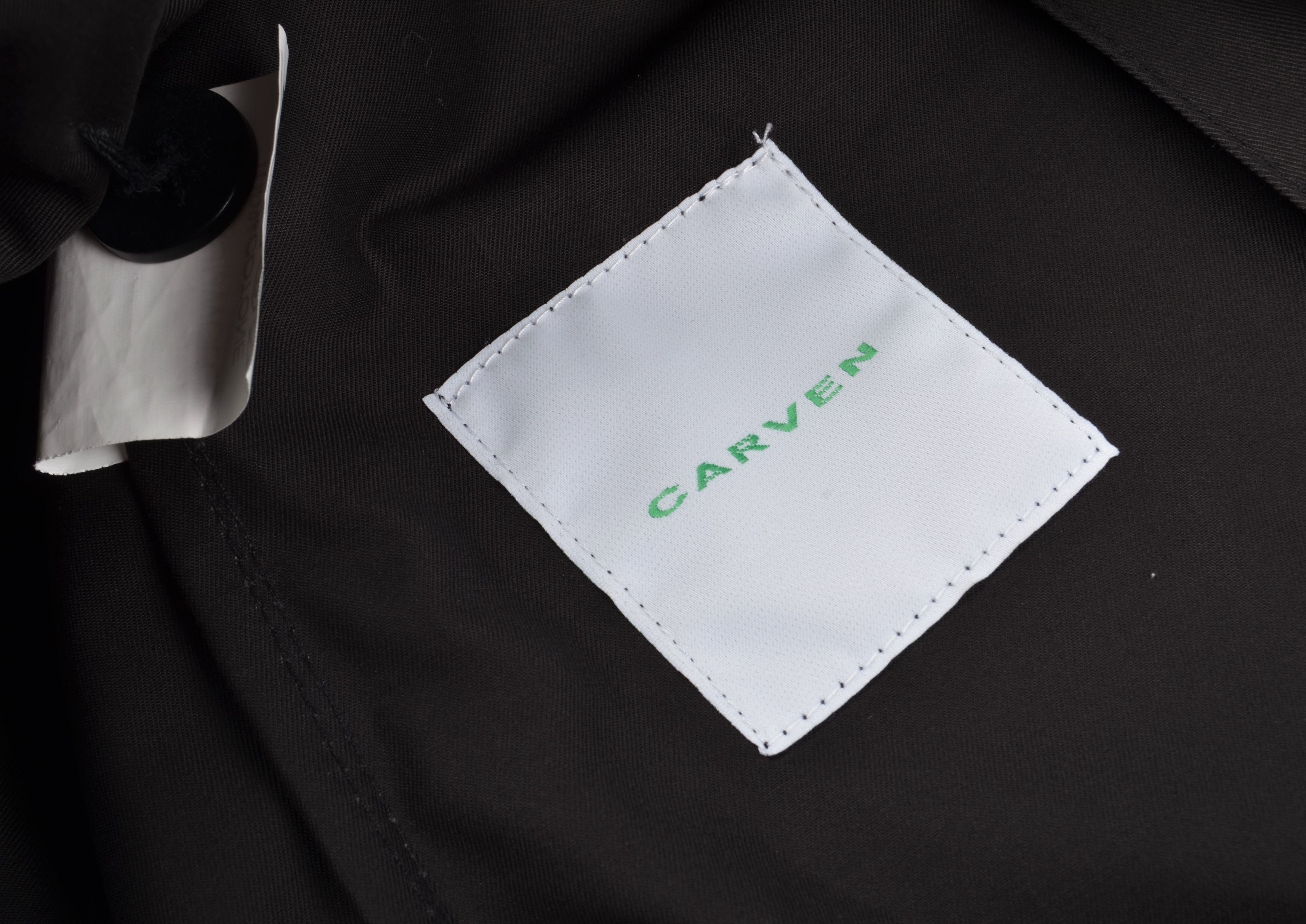Carven Carven Men's Balck Casual Long Trench Coat Size US M / EU 48-50 / 2 - 5 Thumbnail
