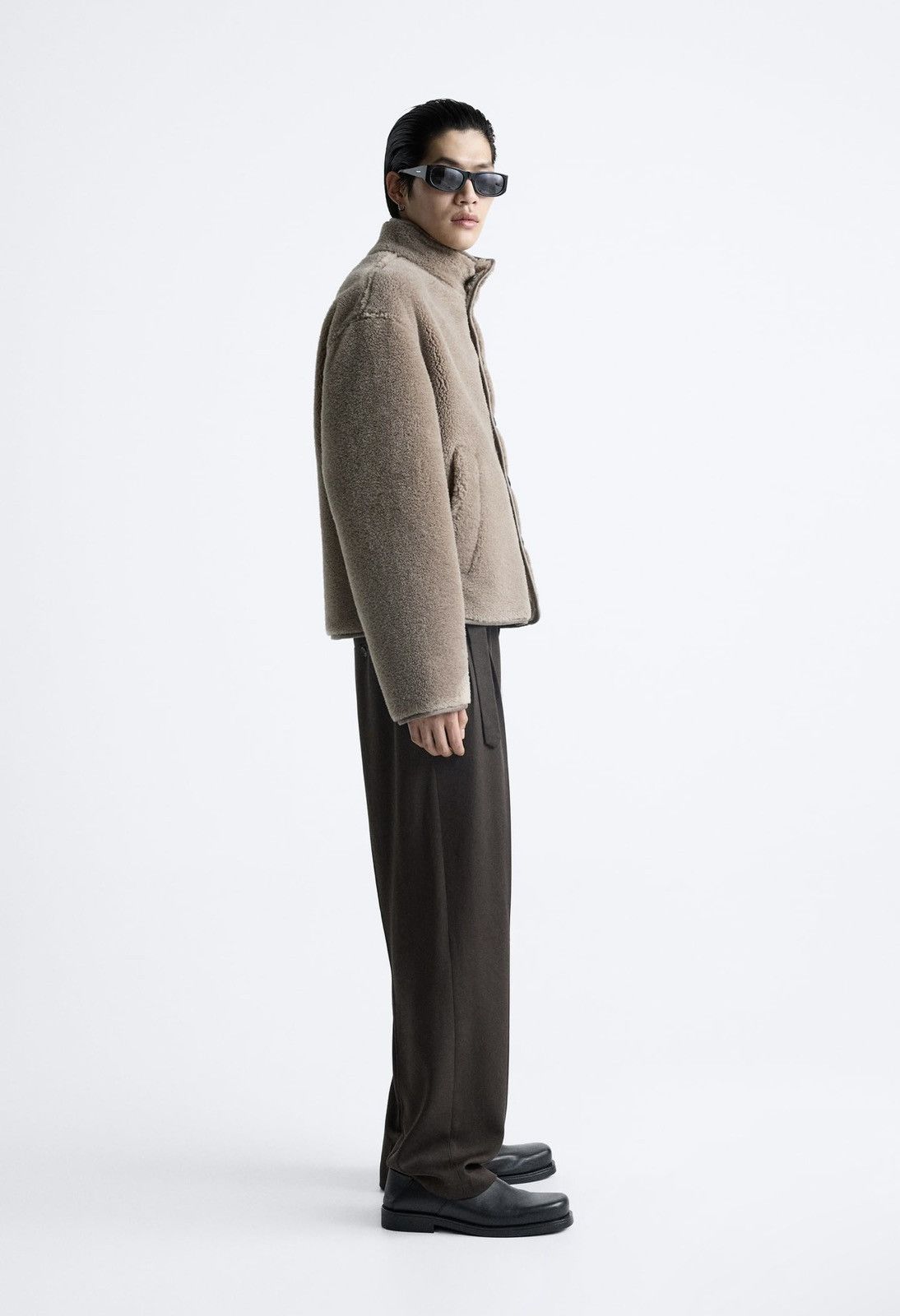 Zara FLEECE JACKET SPECIAL EDITION Size US L / EU 52-54 / 3 - 5 Thumbnail