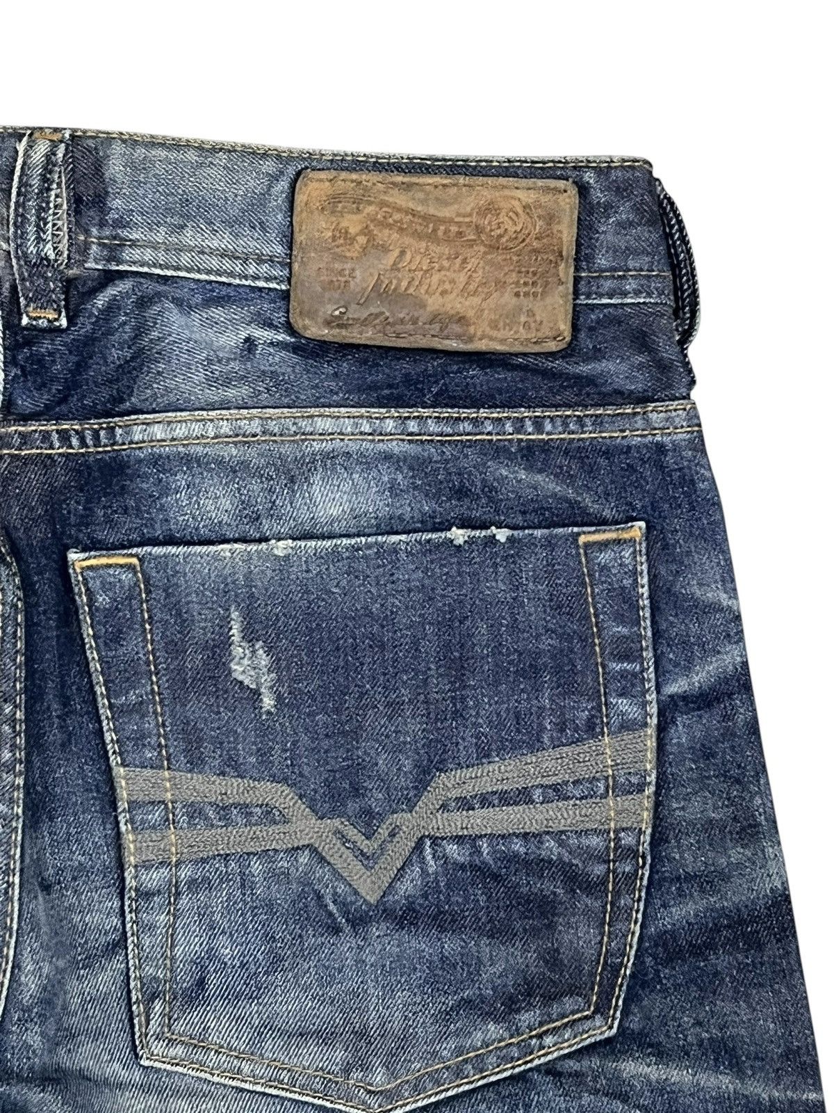 Diesel RARE🔥Vintage DIESEL ZATINY Mud Wash Regular Bootcut Flare💥 Size US 29 - 11 Thumbnail