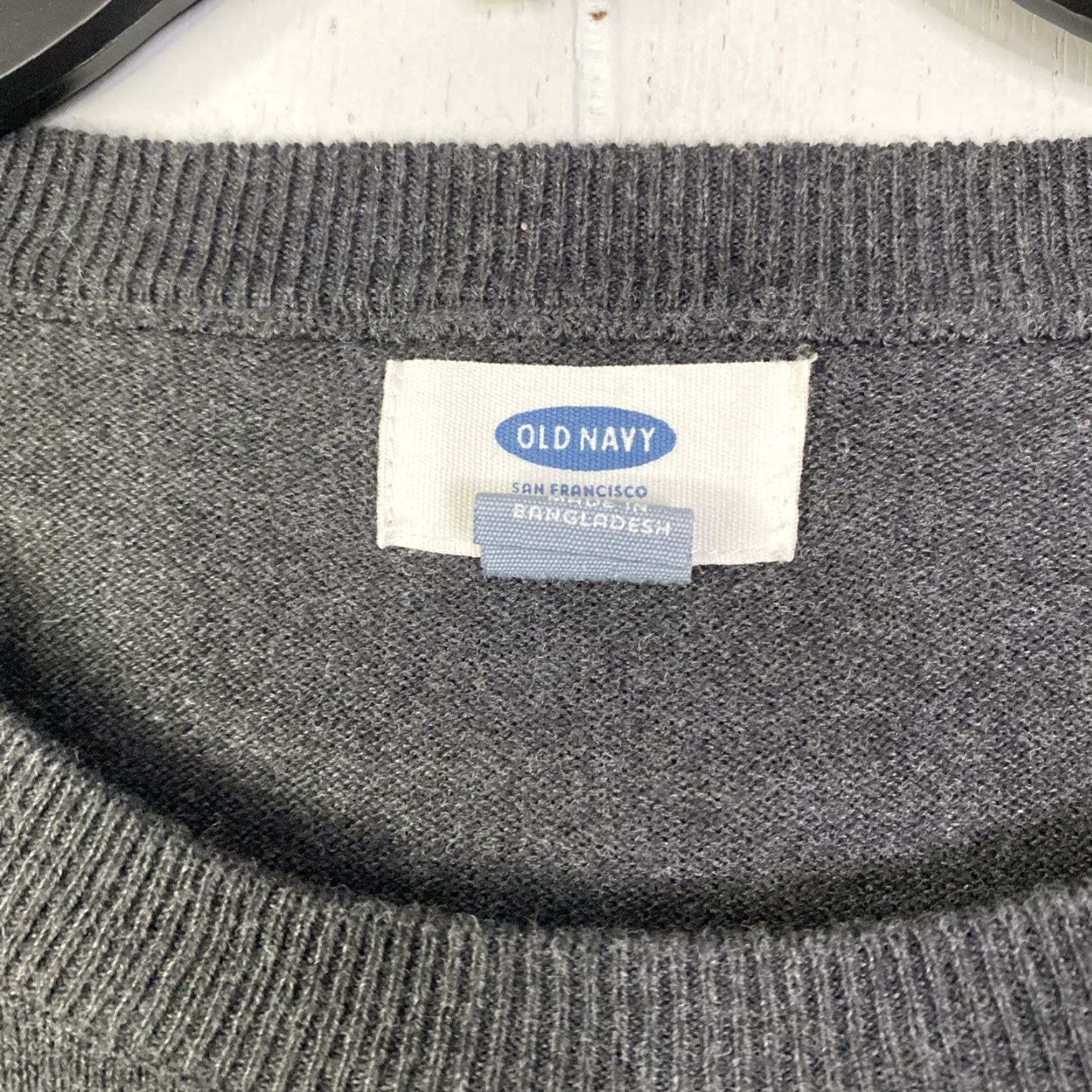 Old Navy Old Navy Sweater Mens M Gray Lightweight Stretch Pullover 20X28 Knit Shirt? Size US M / EU 48-50 / 2 - 2 Thumbnail