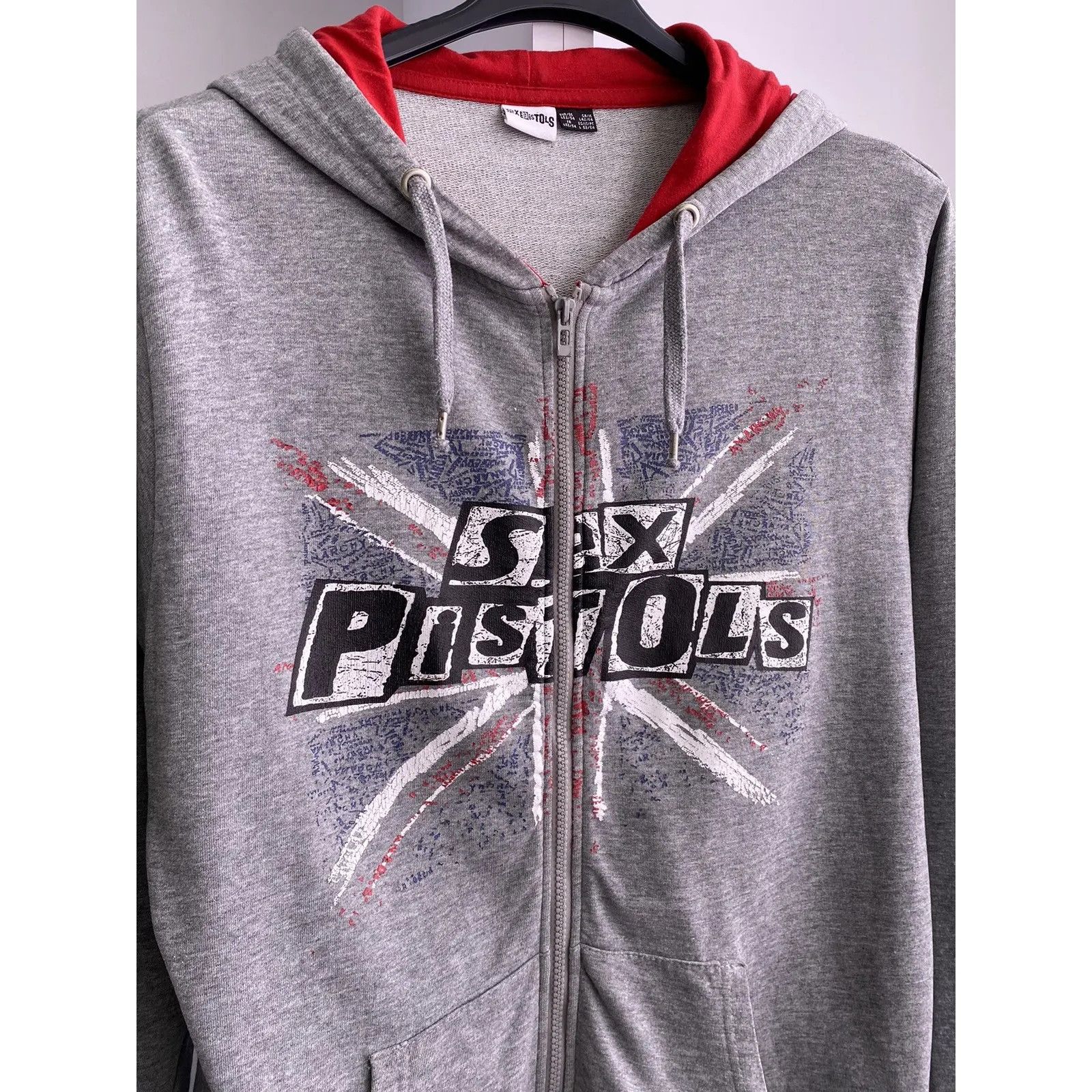 Vintage VTG Sex Pistols Rock Band Hoodie Size US L / EU 52-54 / 3 - 4 Thumbnail