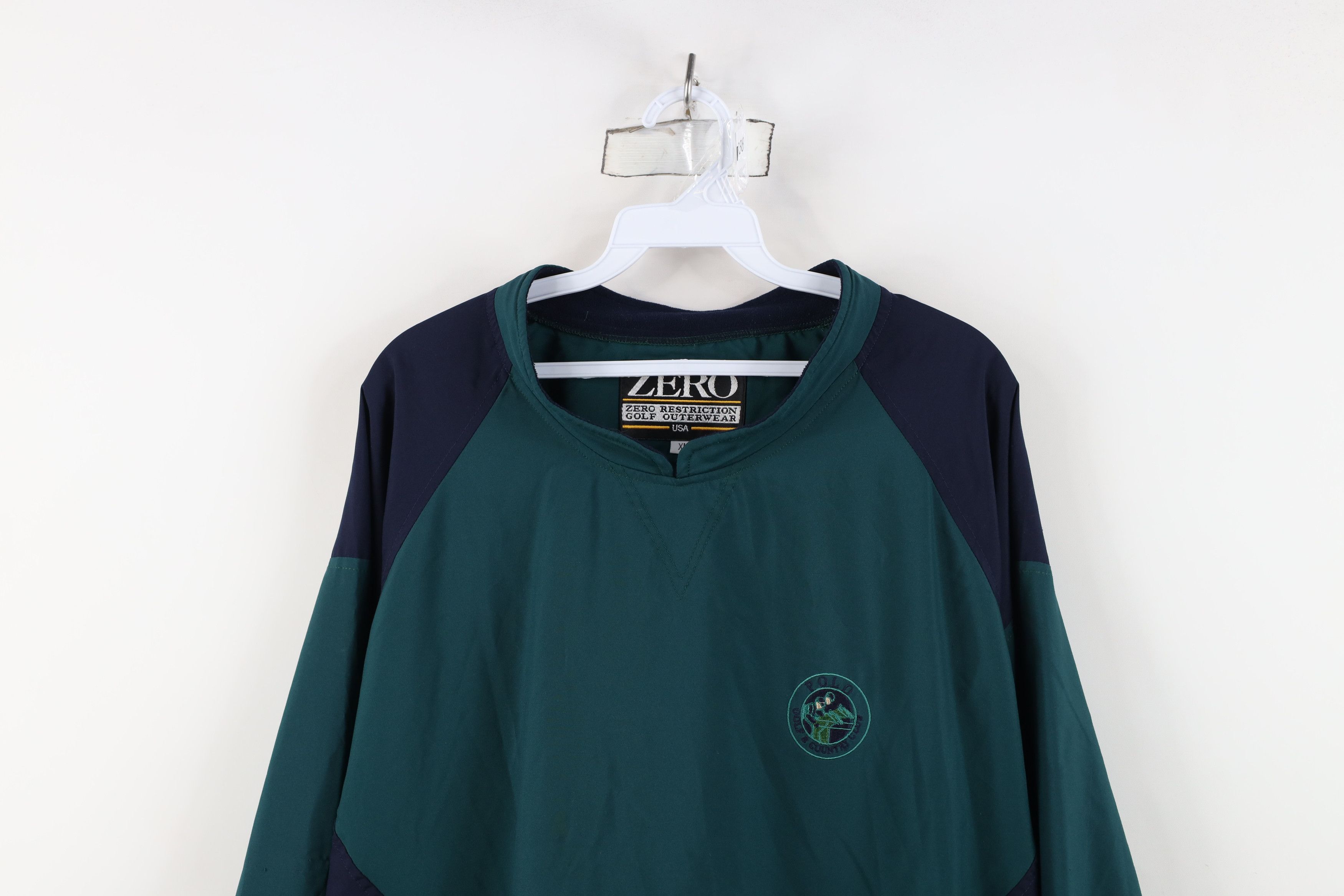 Vintage Zero Restriction Polo Golf and Country Club Pullover Jacket Size US XL / EU 56 / 4 - 2 Thumbnail